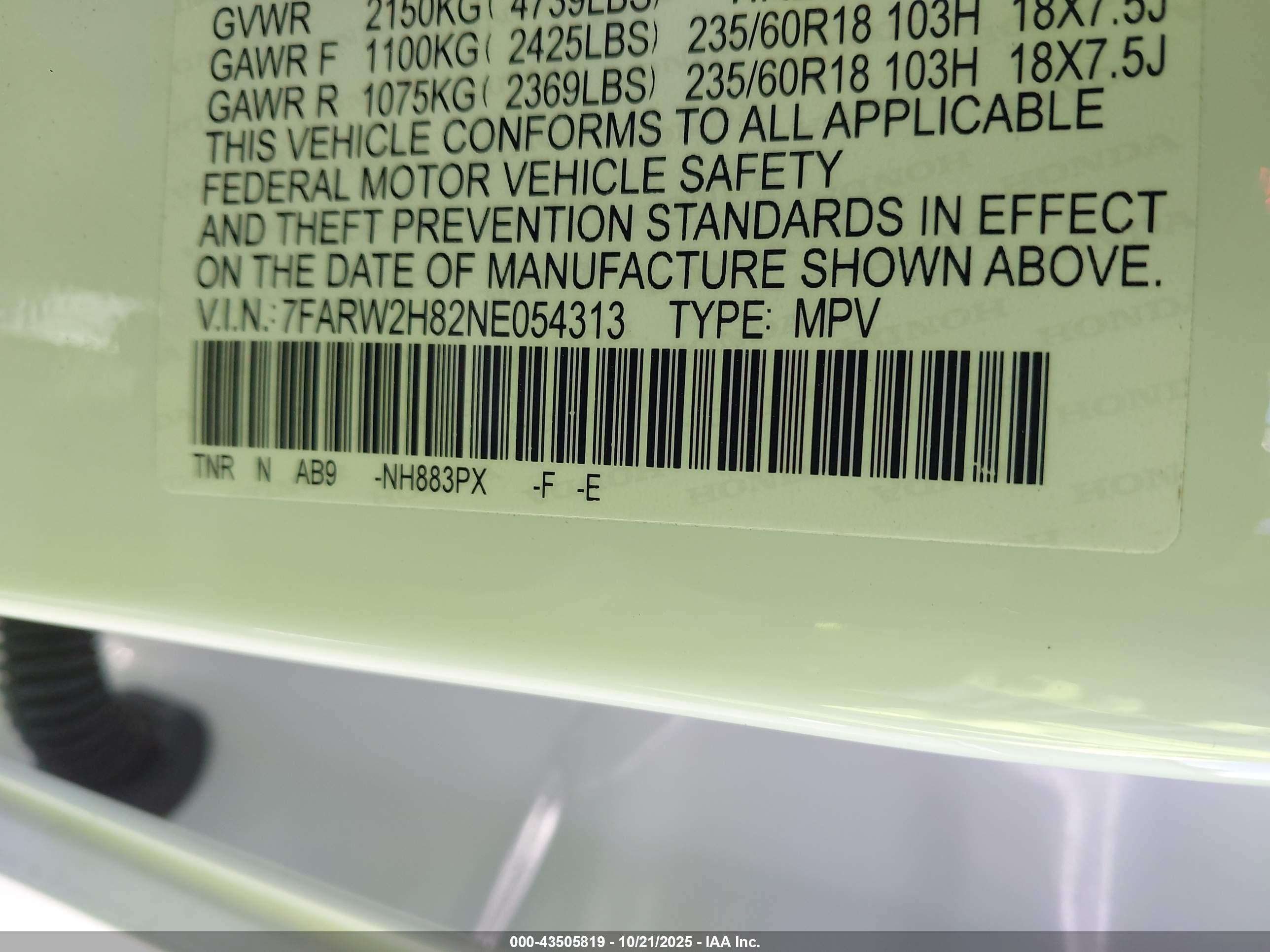 HONDA CR-V image 9