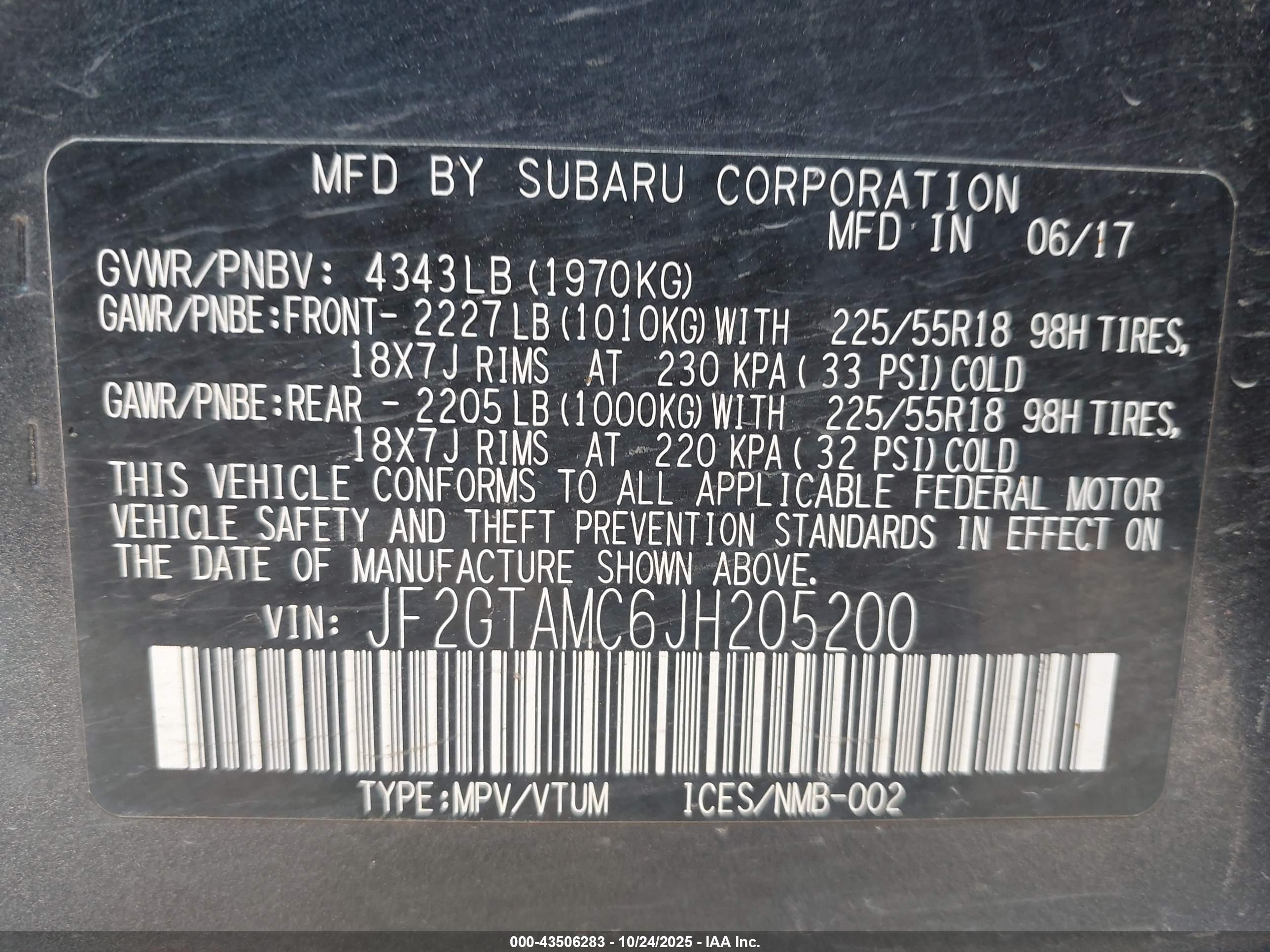 SUBARU CROSSTREK image 9