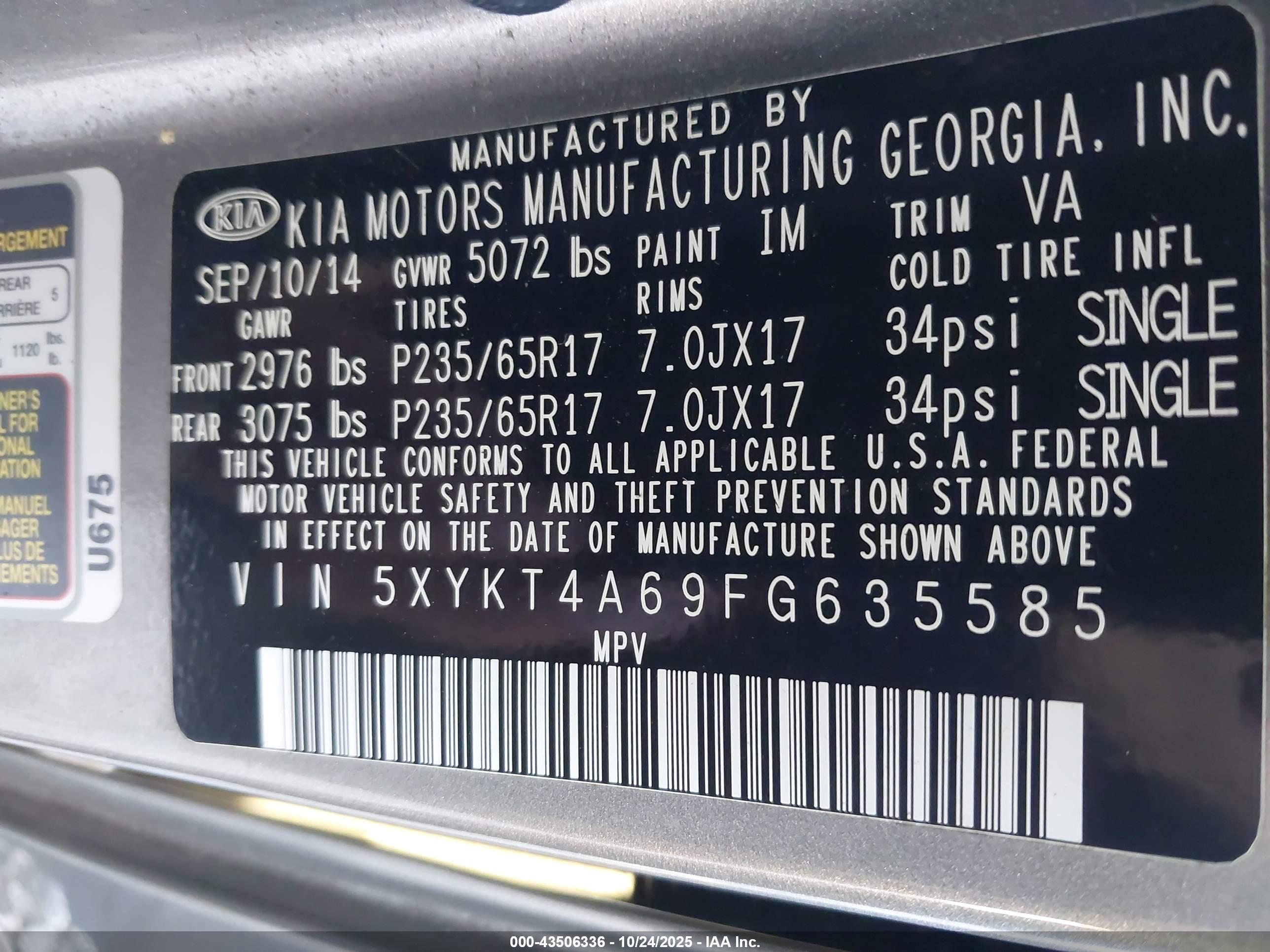 KIA SORENTO image 9