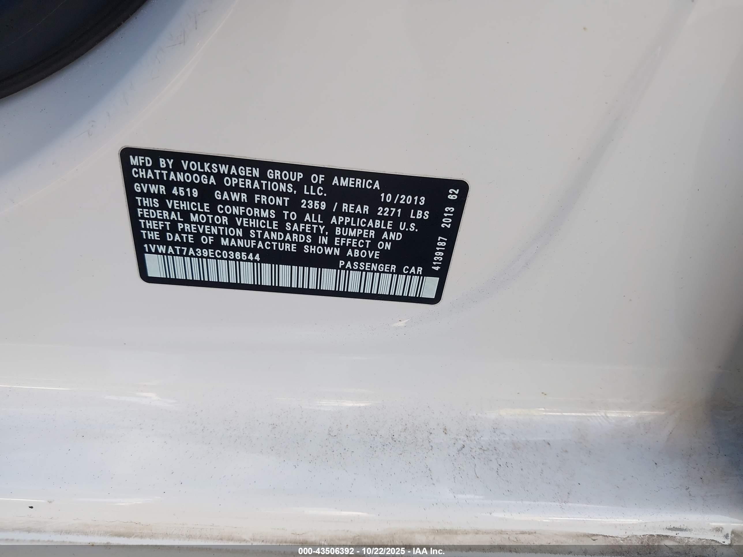 VOLKSWAGEN PASSAT image 9