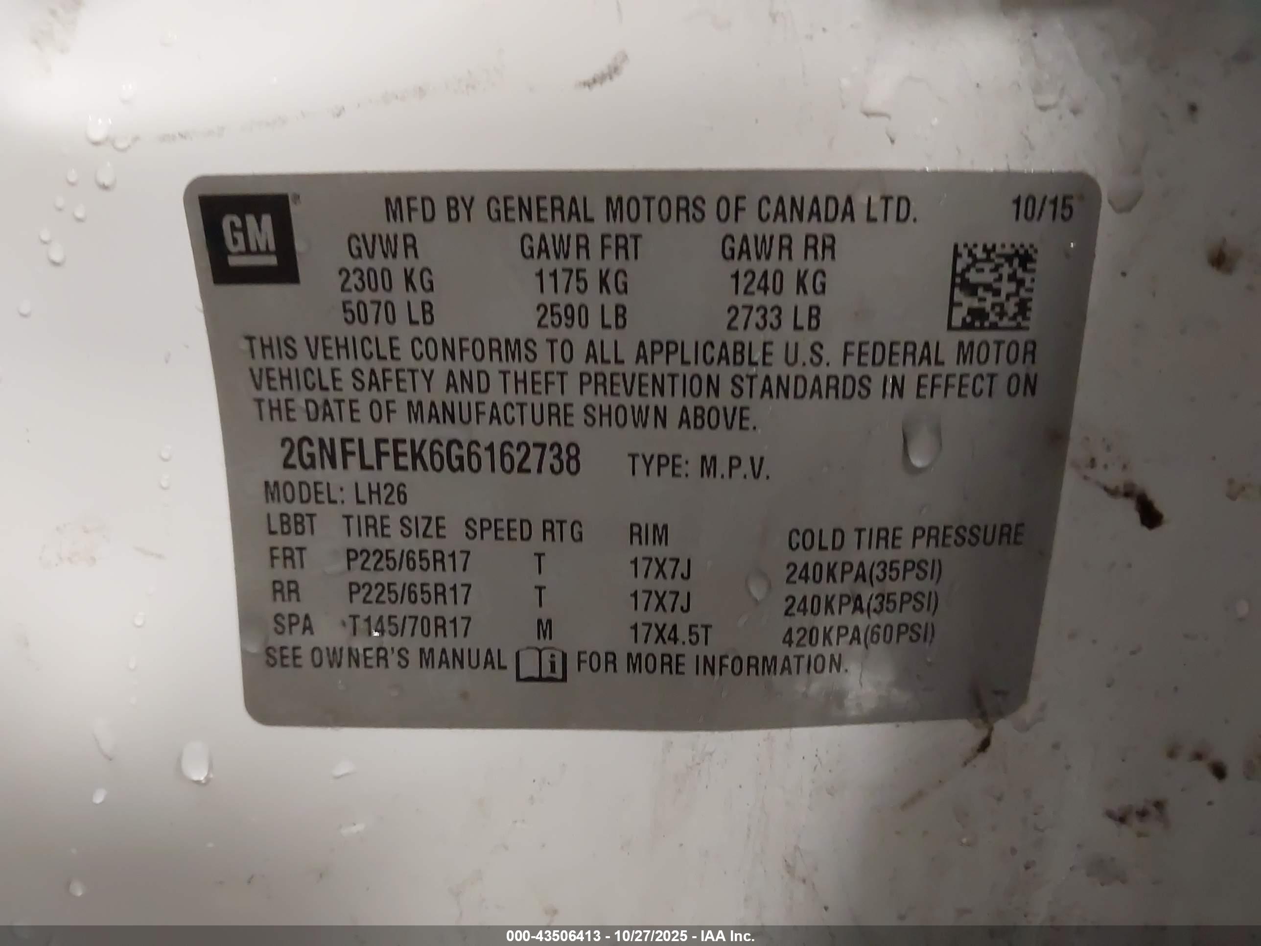 CHEVROLET EQUINOX image 9