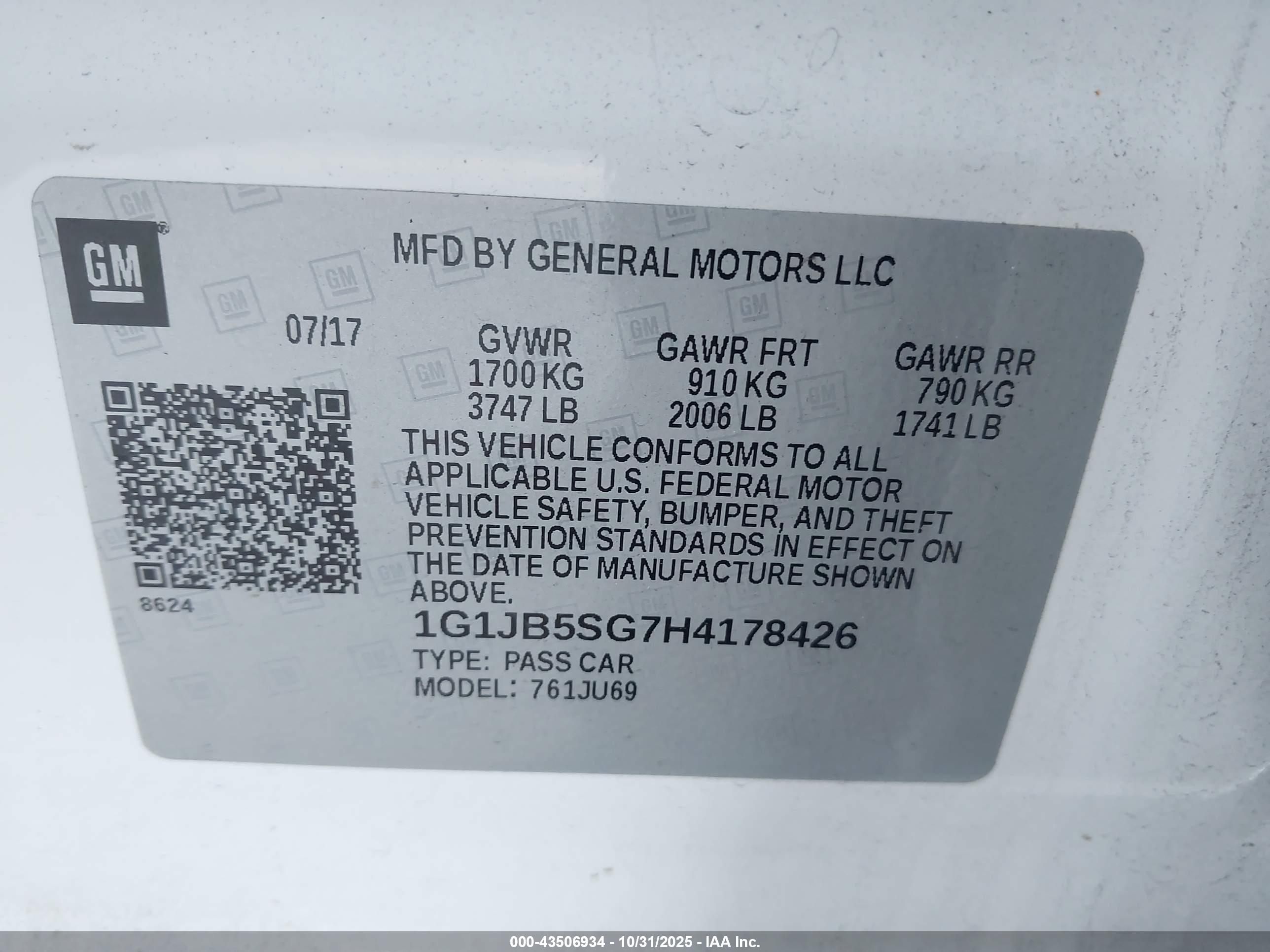 CHEVROLET SONIC image 9