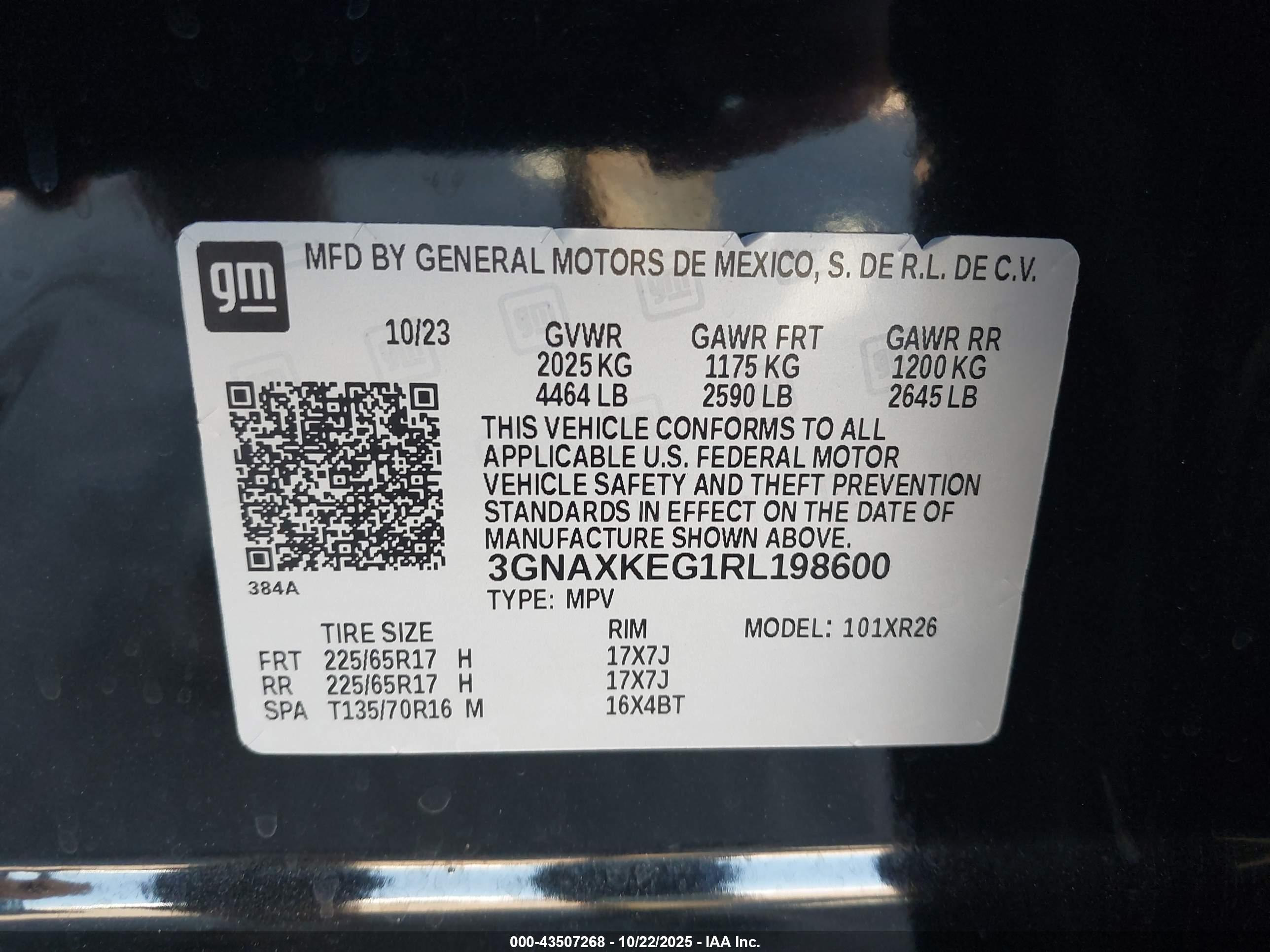 CHEVROLET EQUINOX image 9