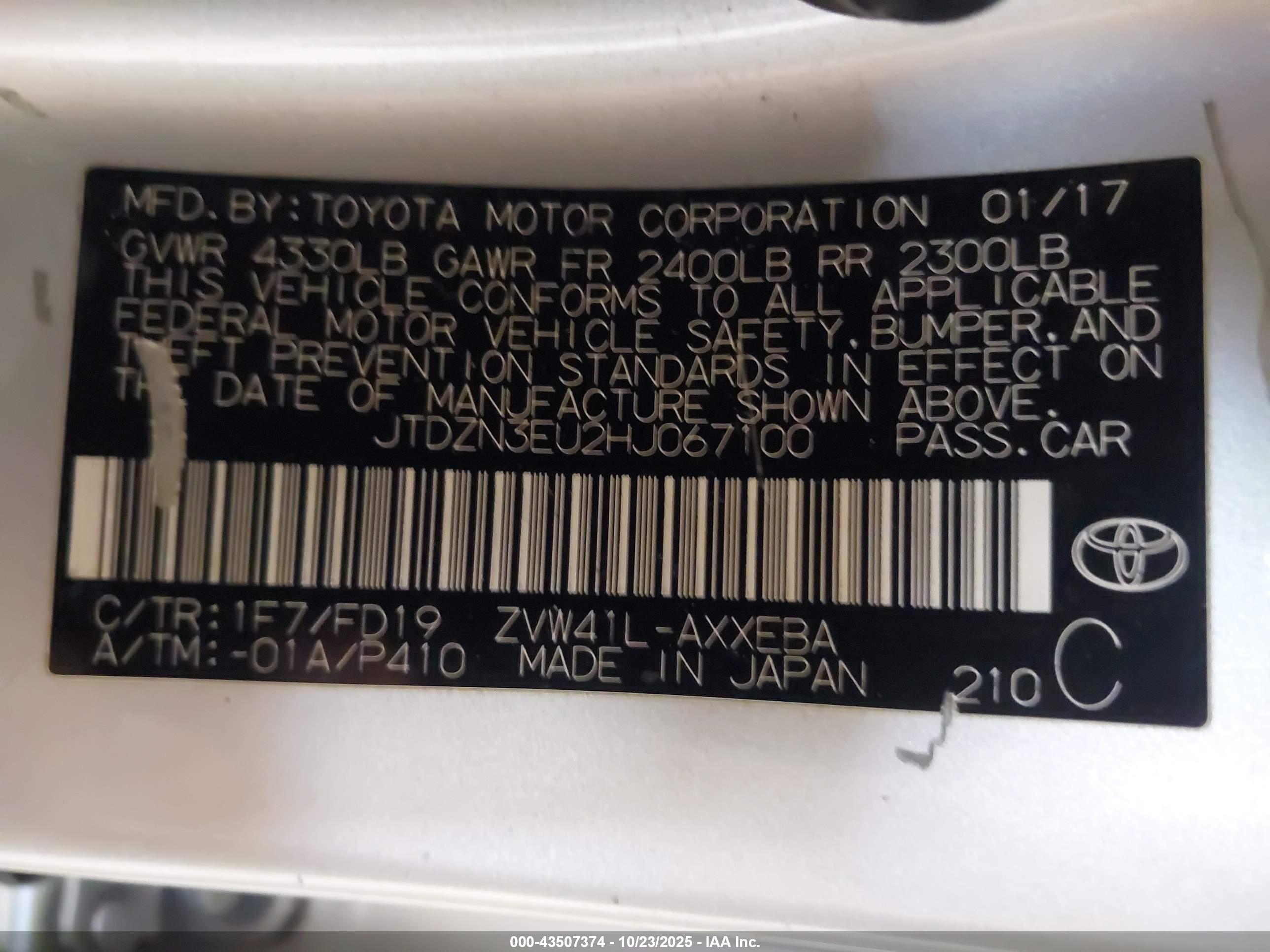 TOYOTA PRIUS image 9