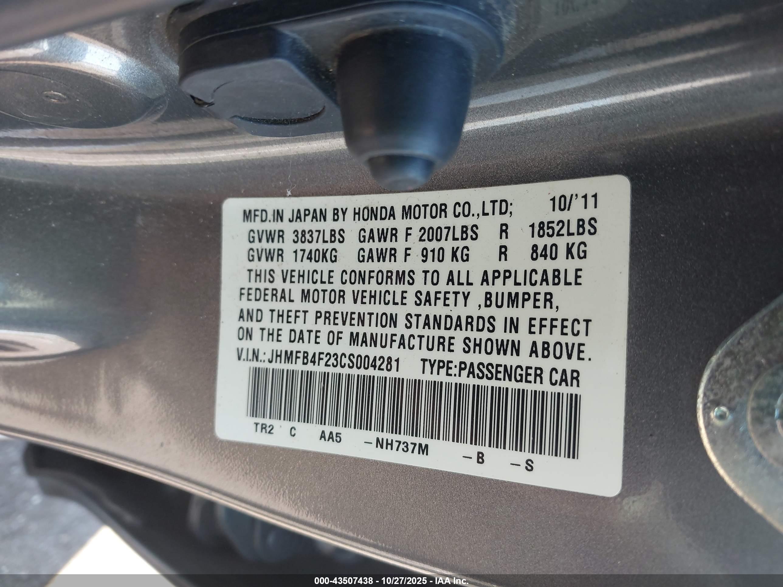 HONDA CIVIC image 9