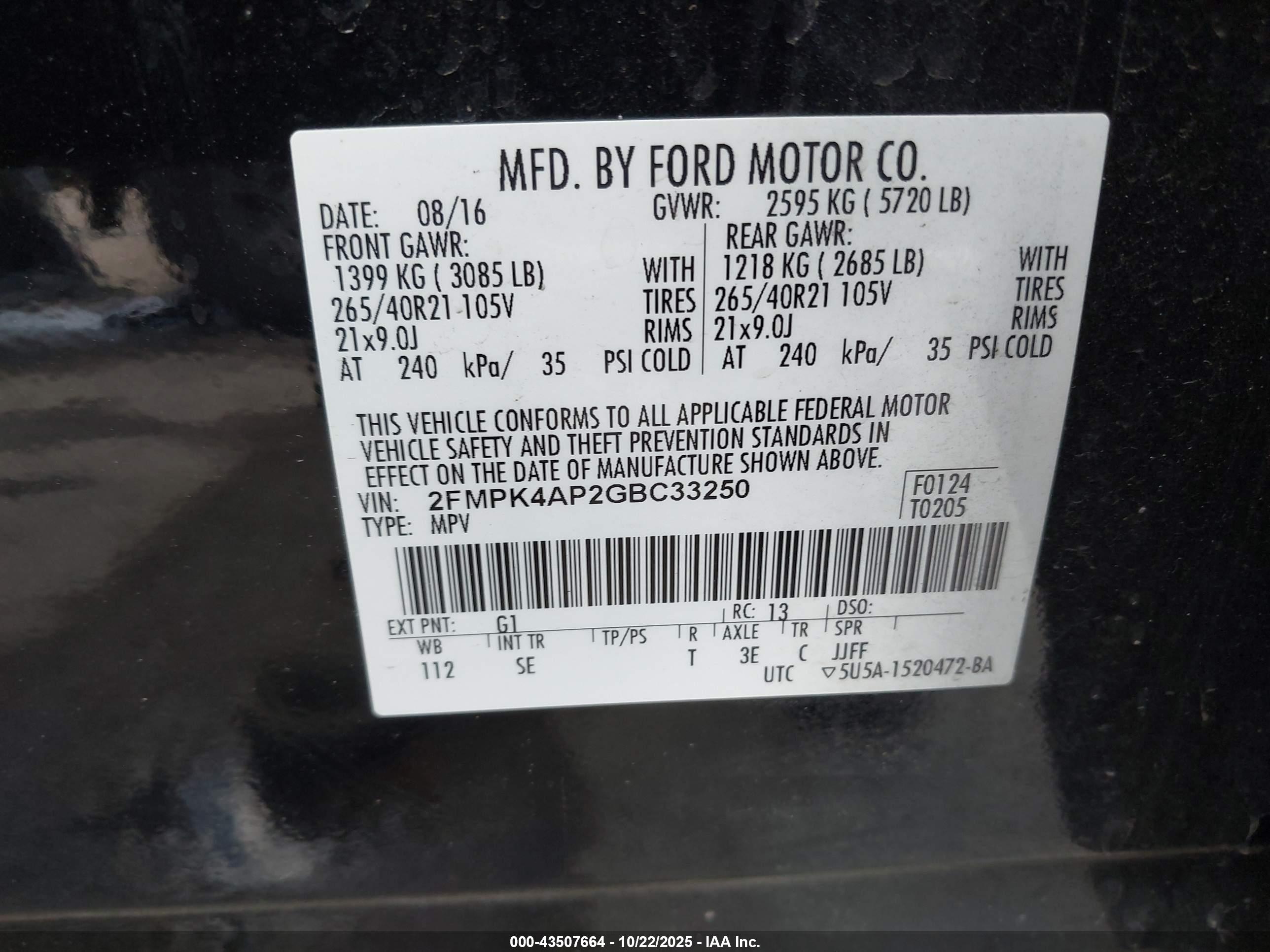 FORD EDGE image 9