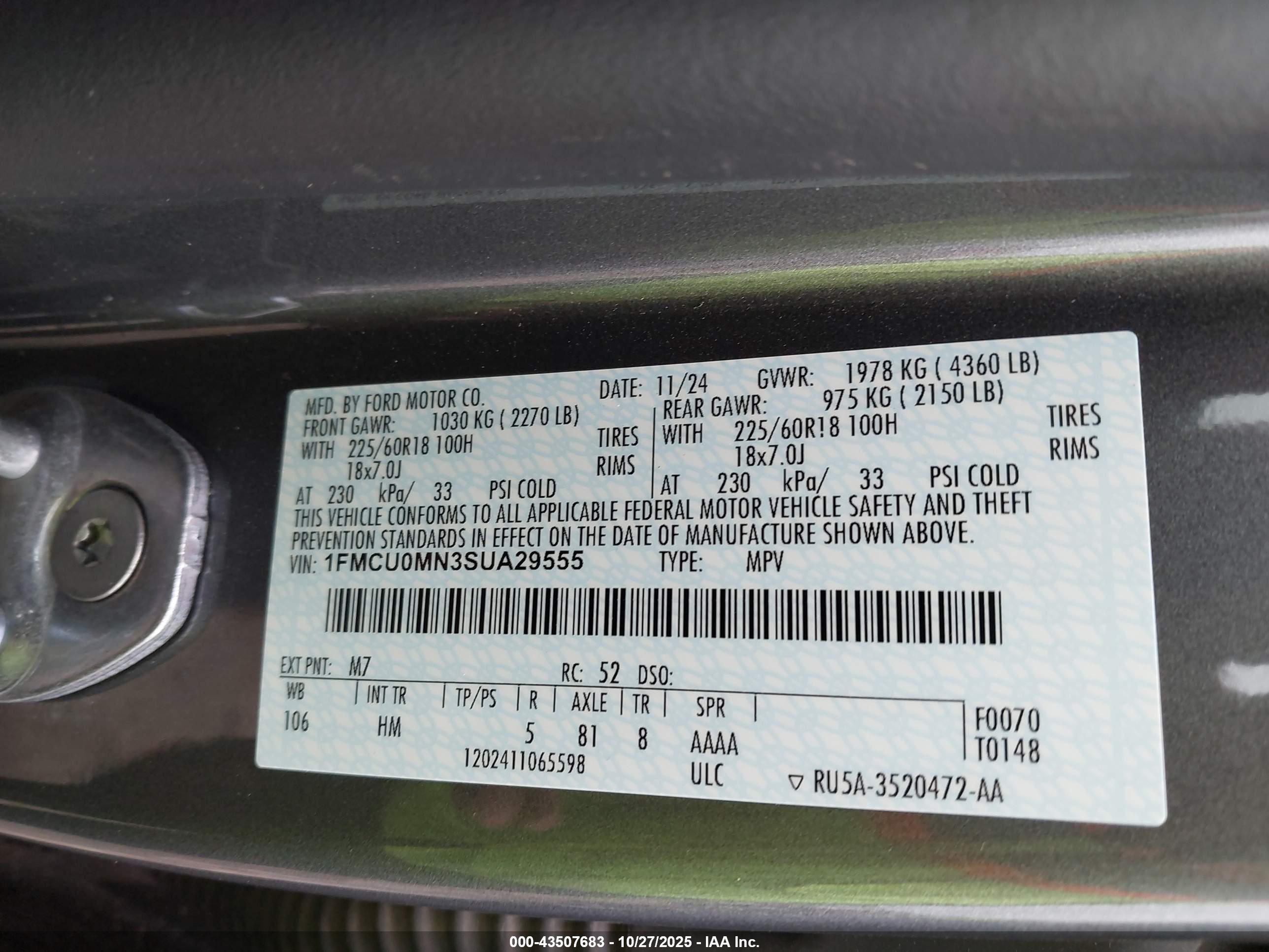 FORD ESCAPE image 9