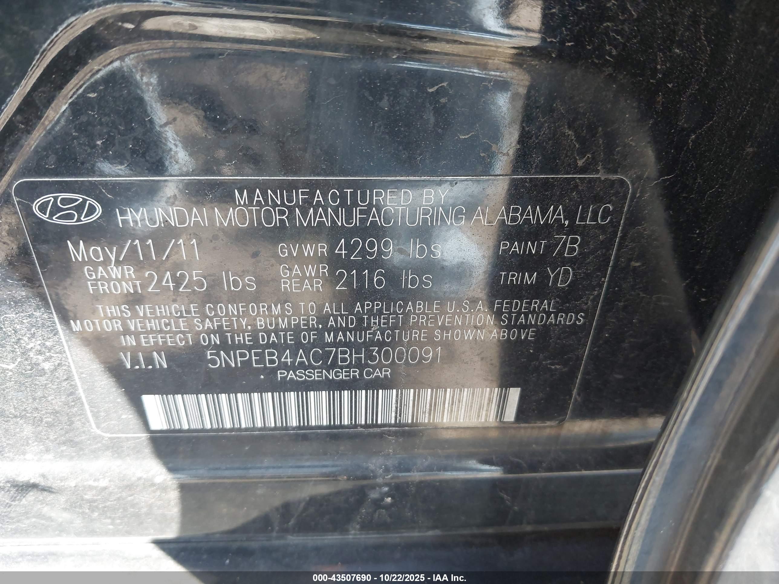HYUNDAI SONATA image 9