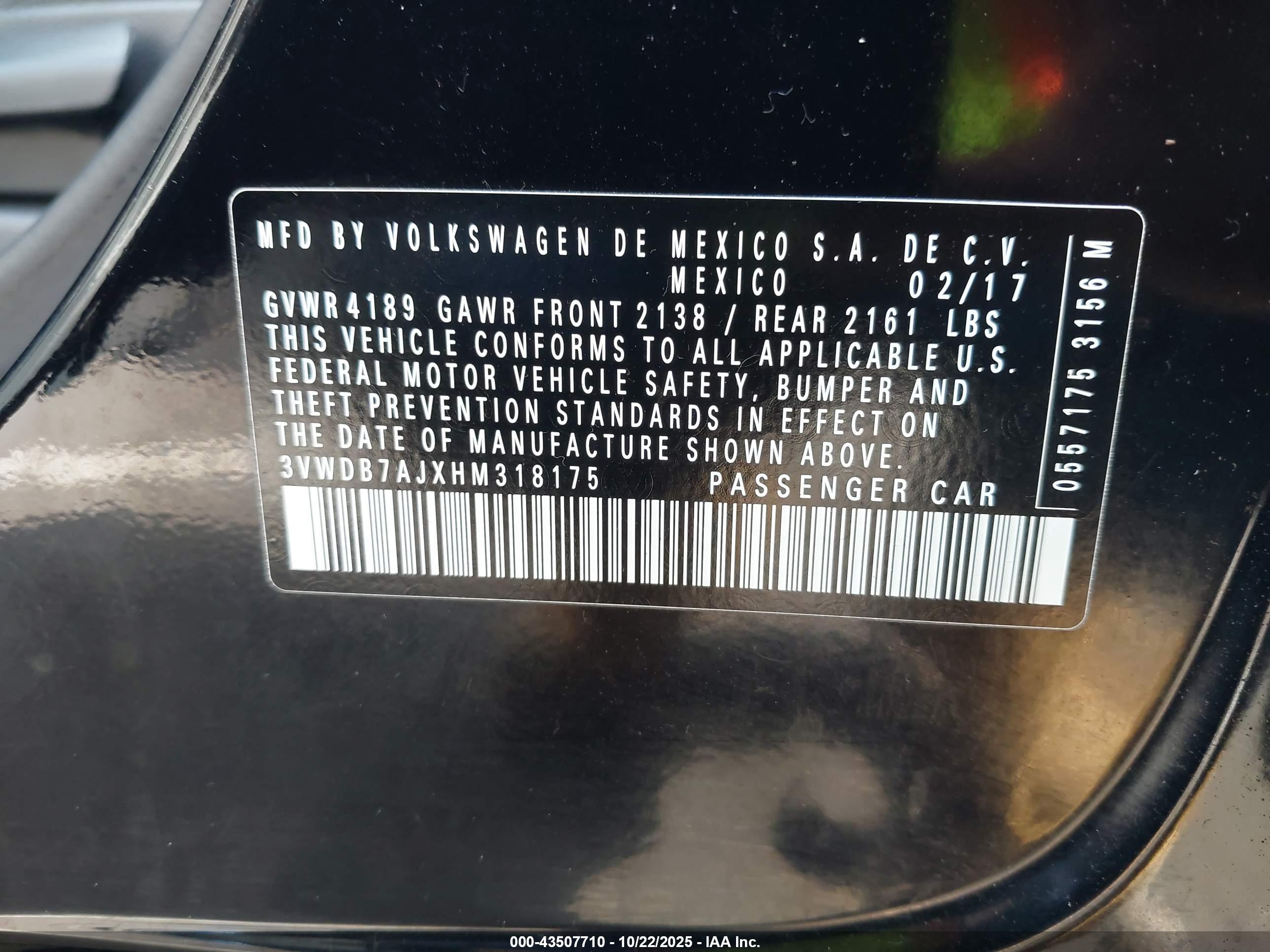 VOLKSWAGEN JETTA image 9