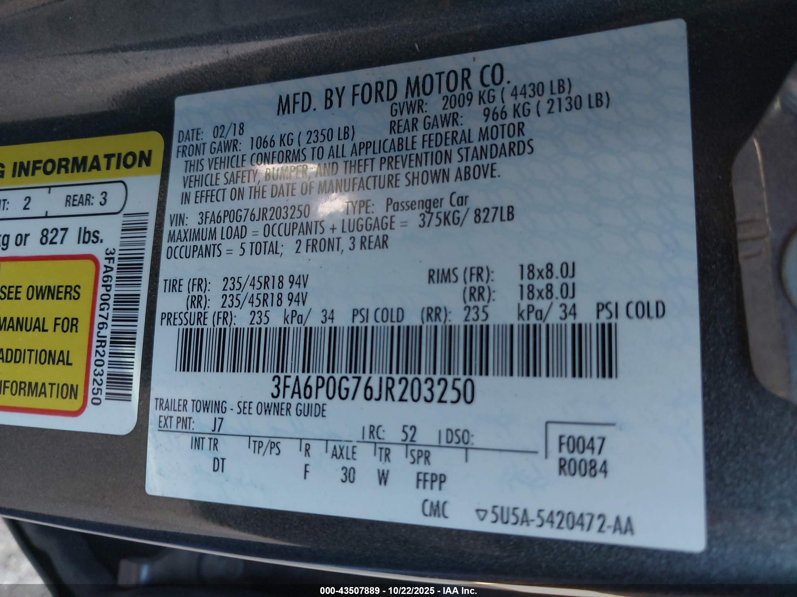 FORD FUSION image 9