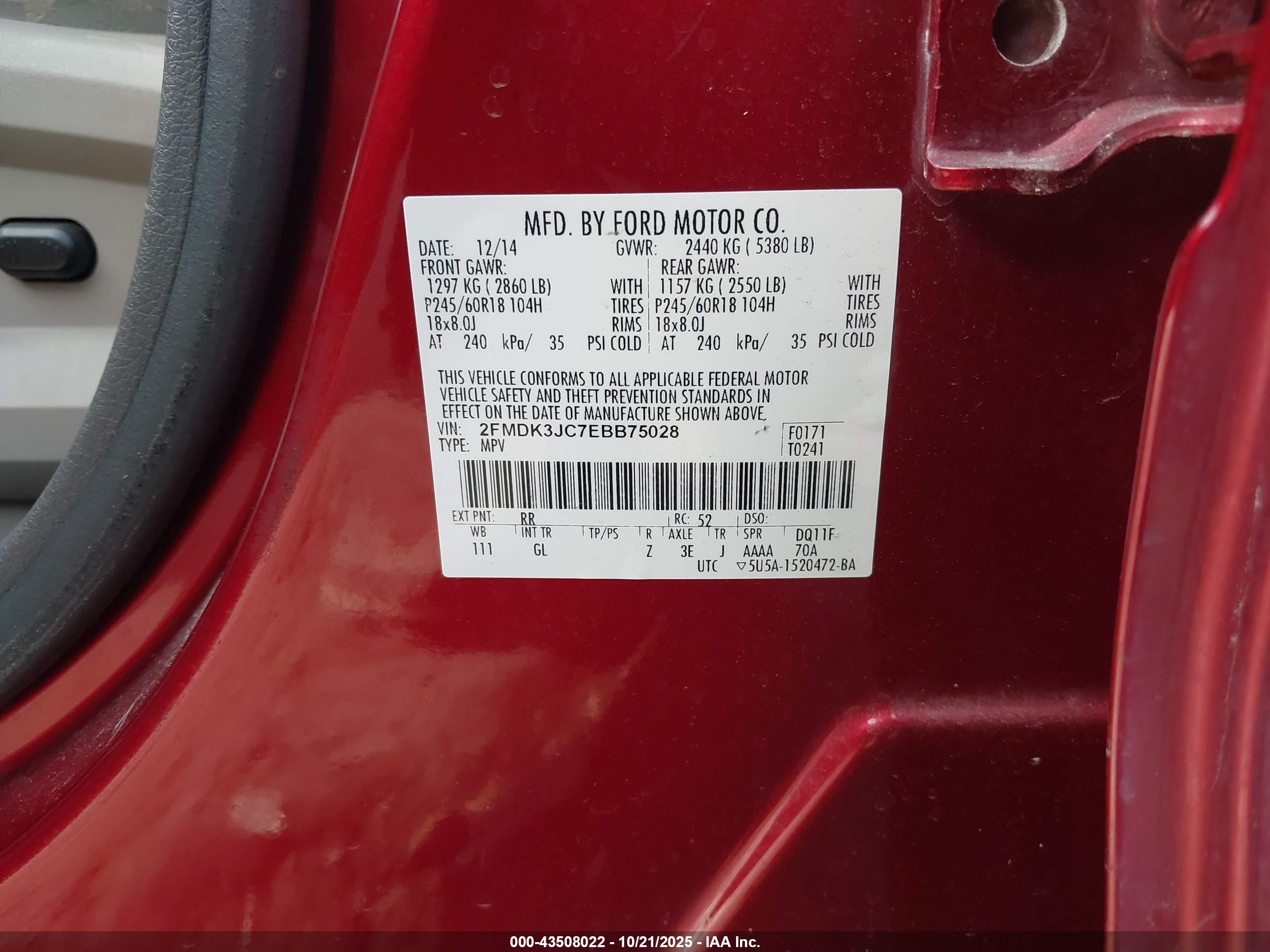 FORD EDGE image 9