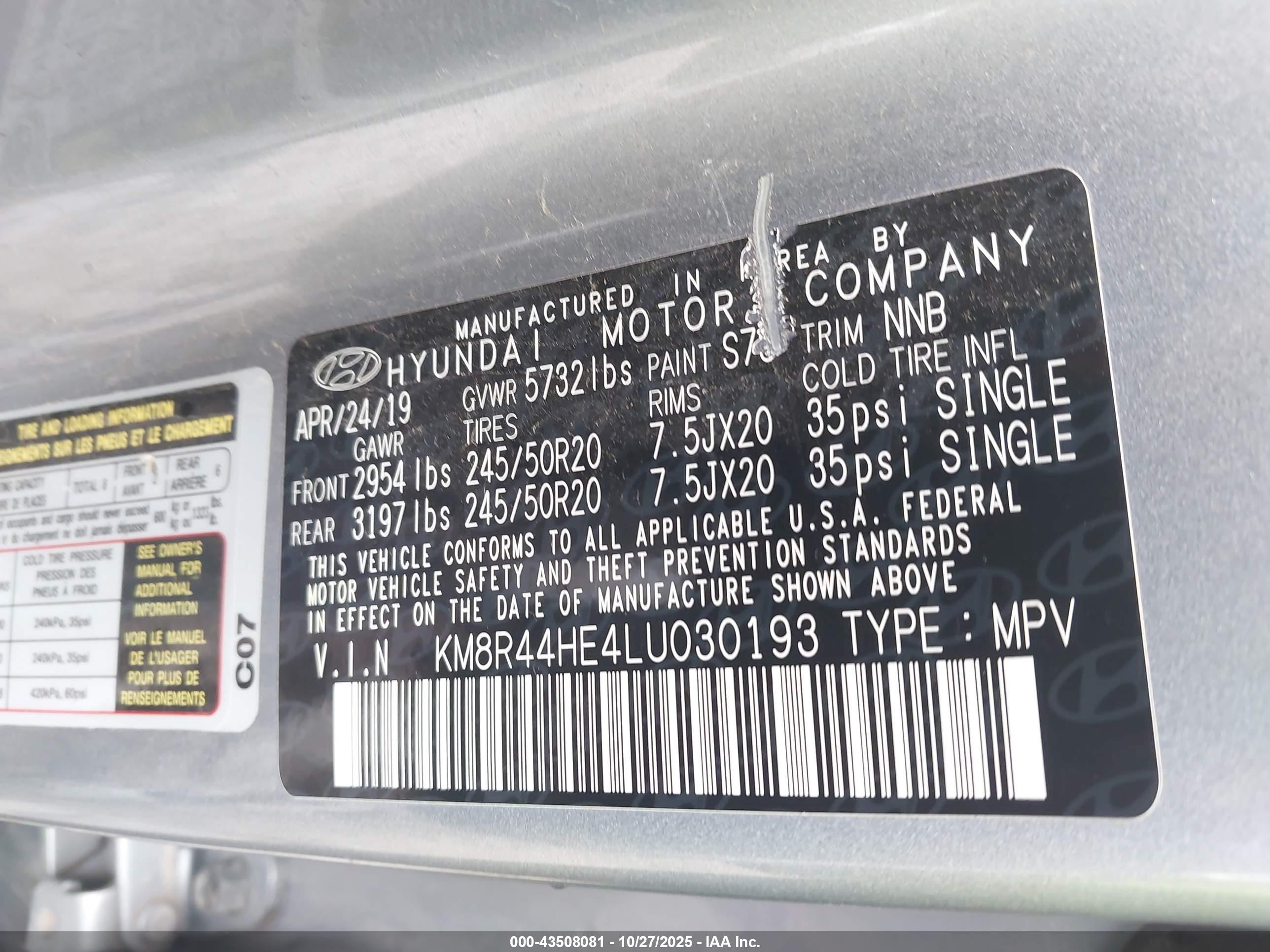 HYUNDAI PALISADE image 9