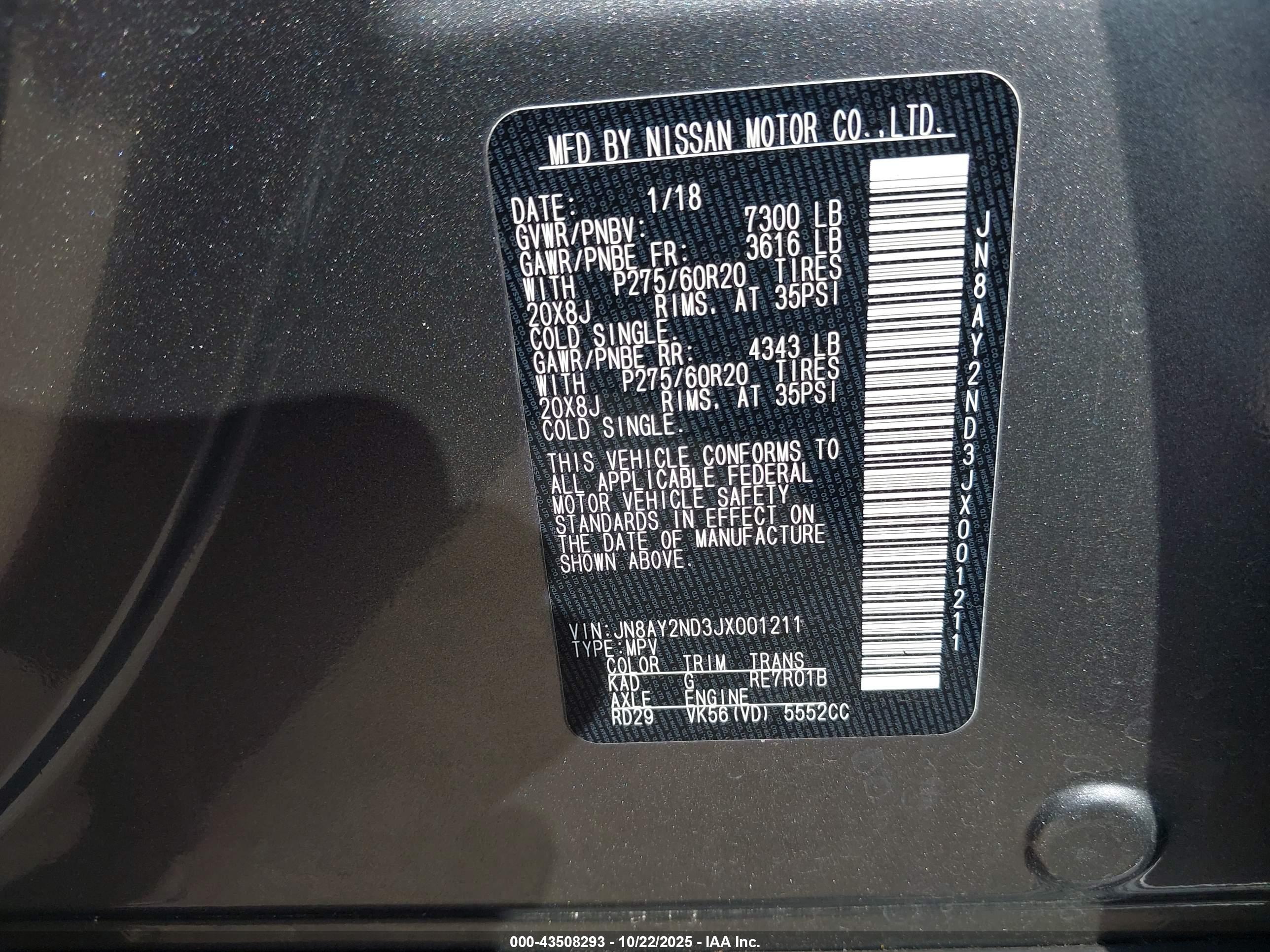 NISSAN ARMADA image 9