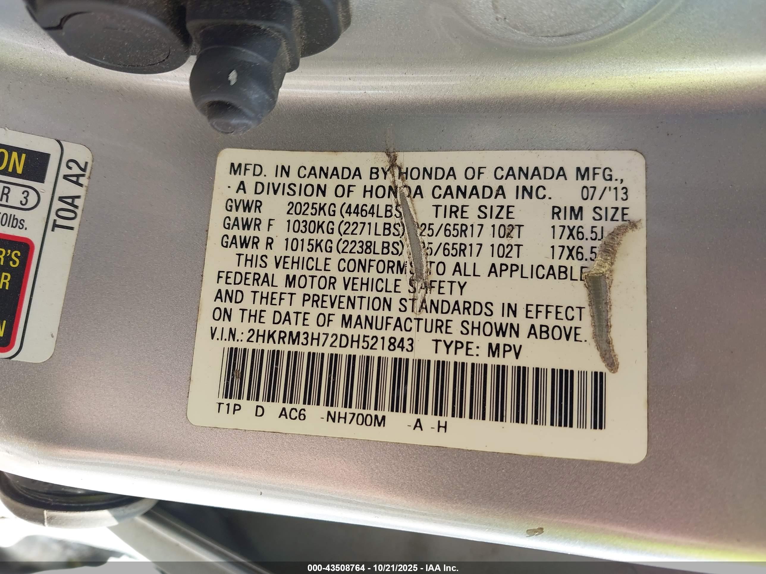 HONDA CR-V image 9