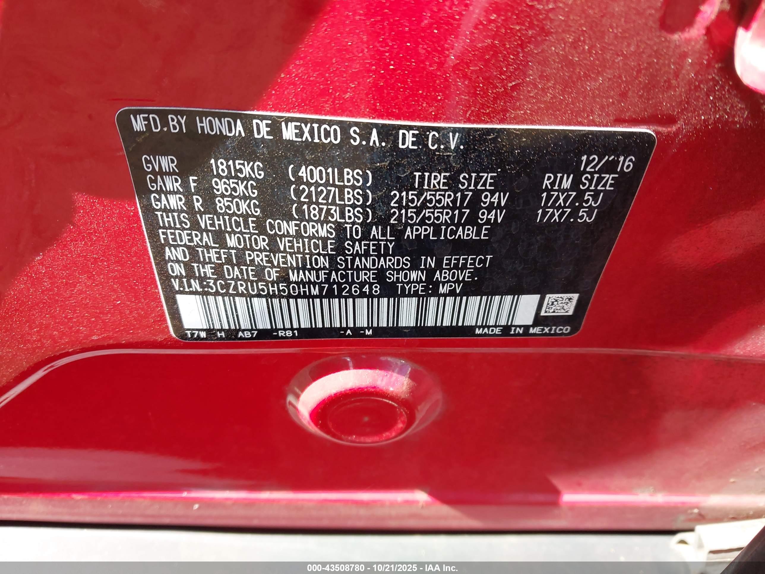 HONDA HR-V image 9