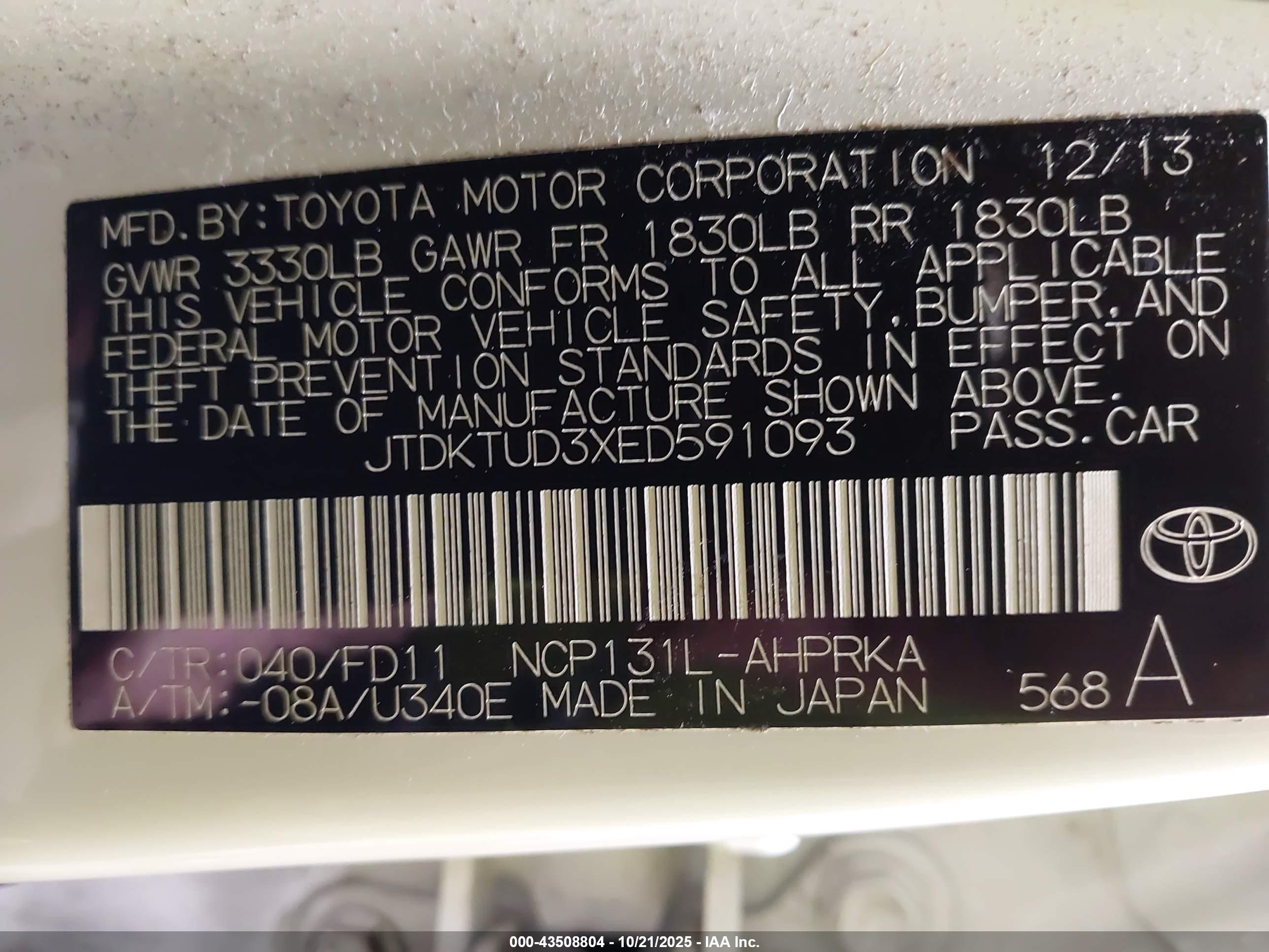 TOYOTA YARIS image 9