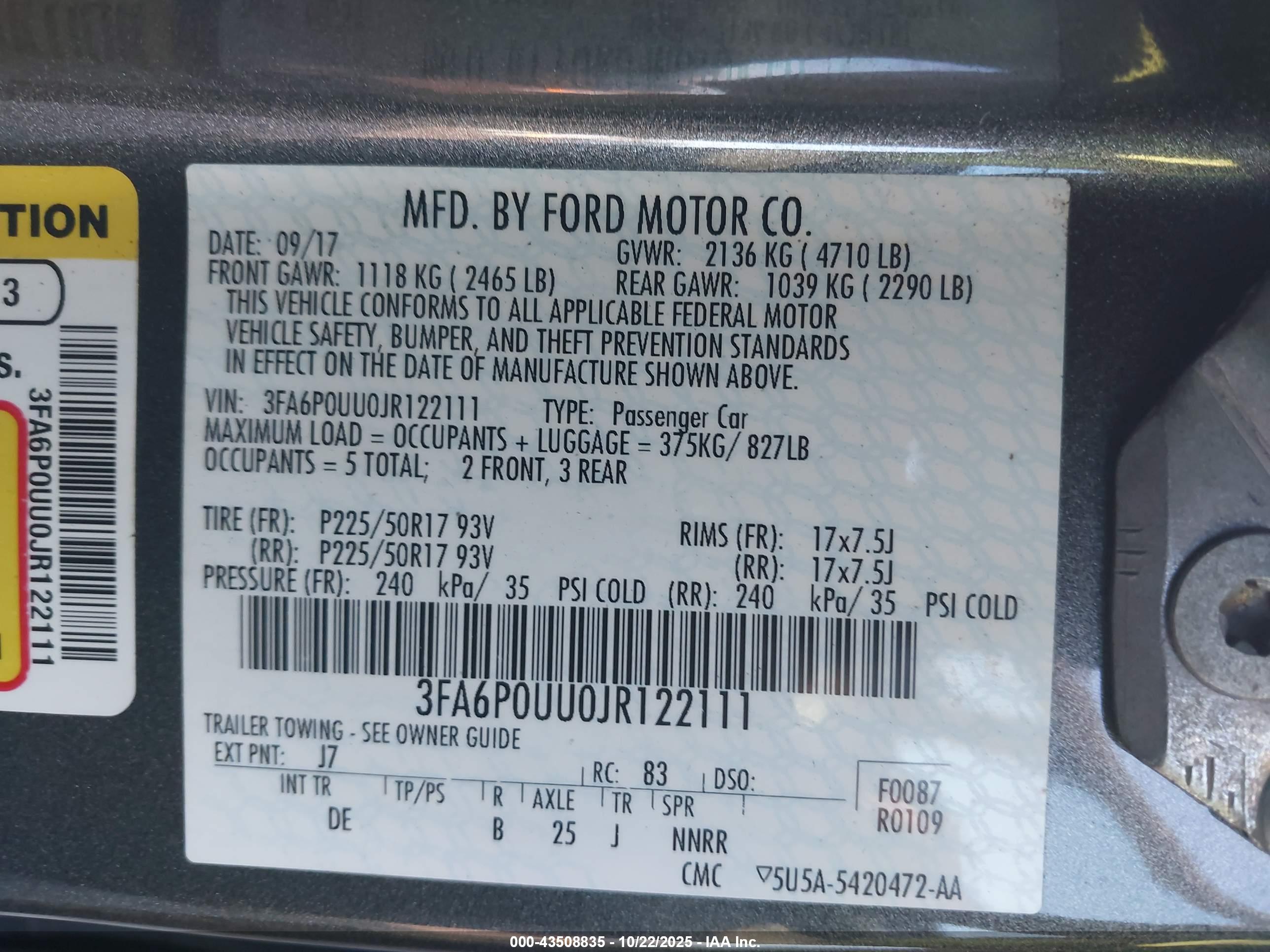 FORD FUSION image 9