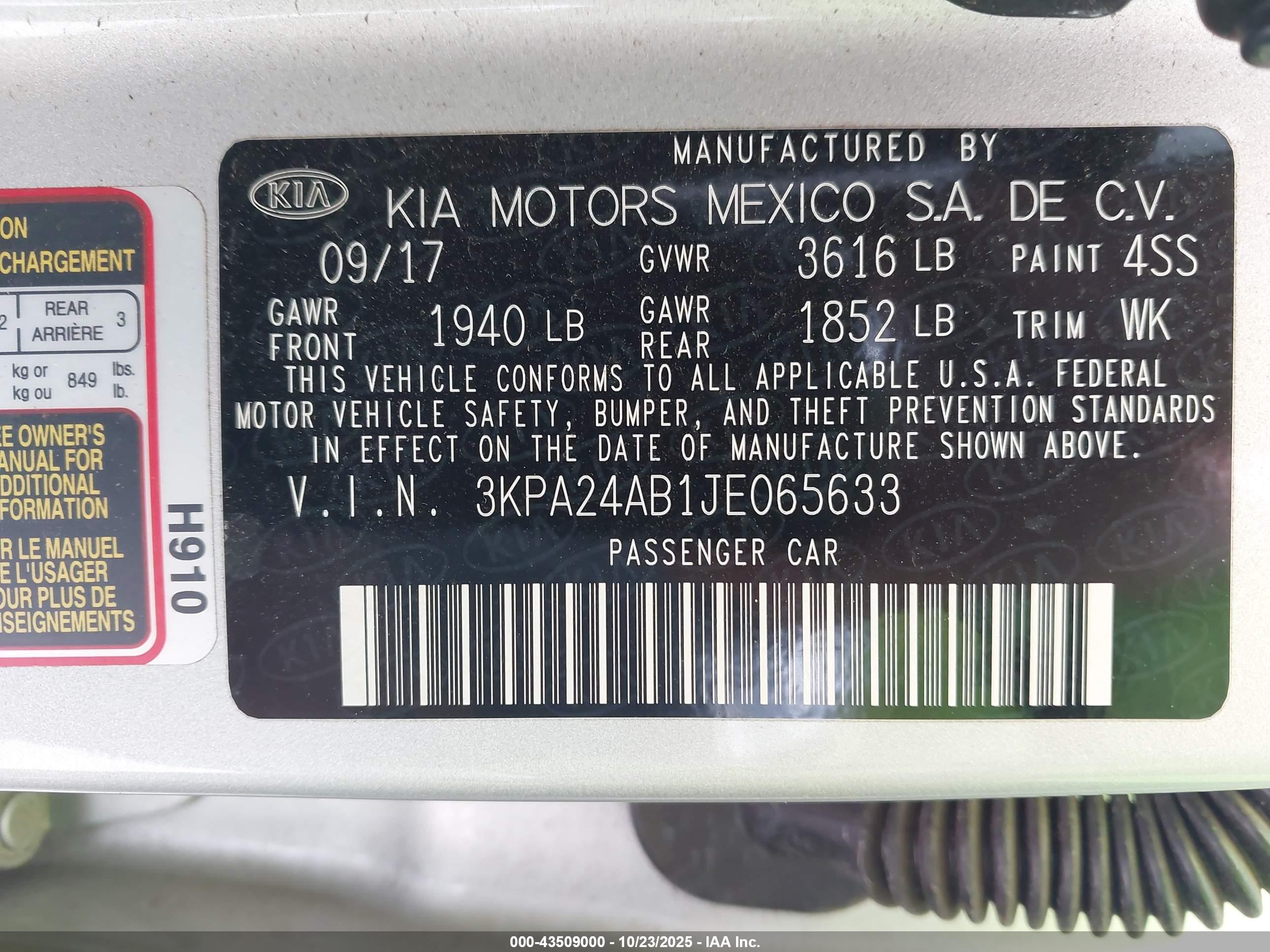 KIA RIO image 9