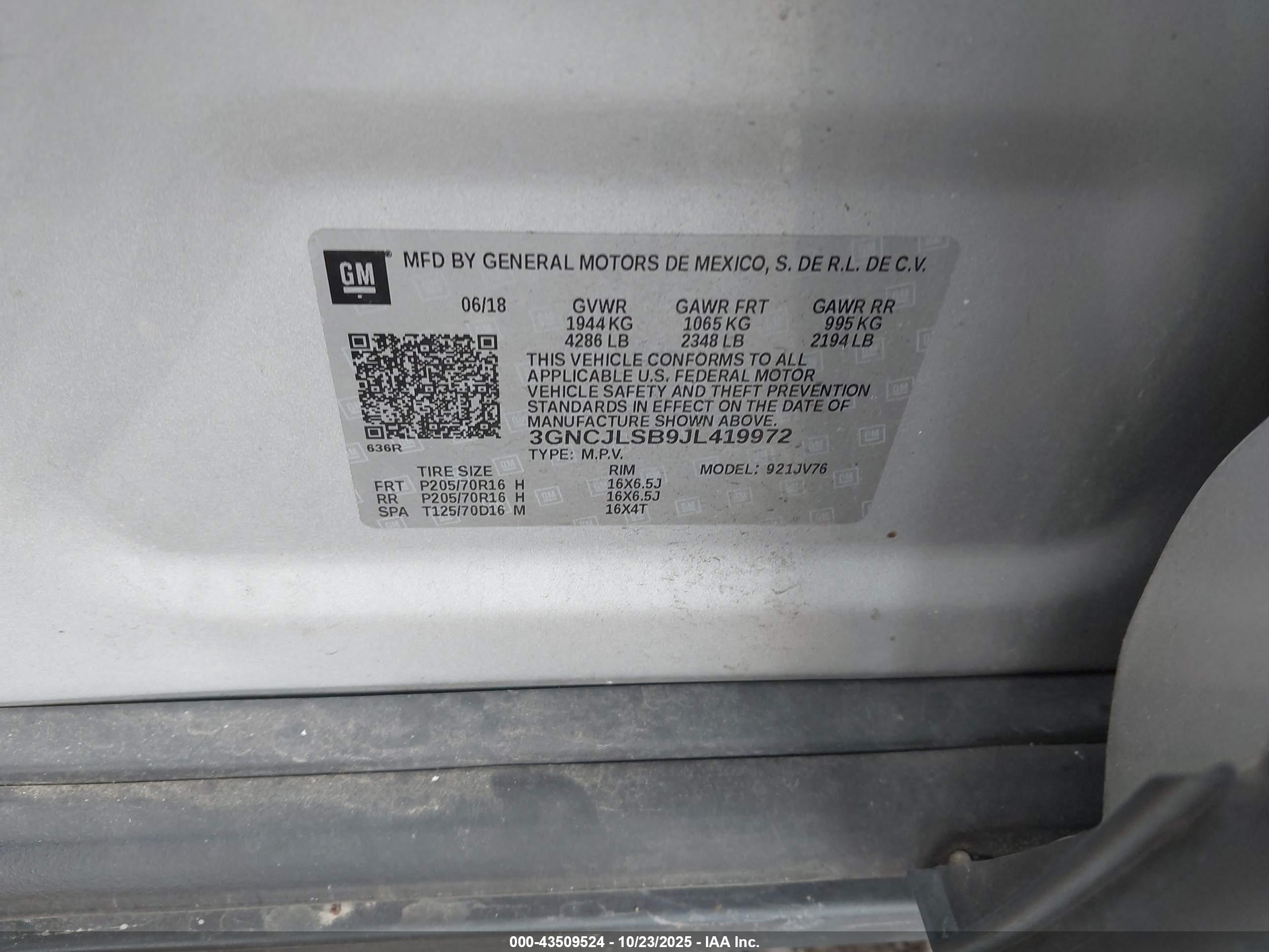 CHEVROLET TRAX image 9