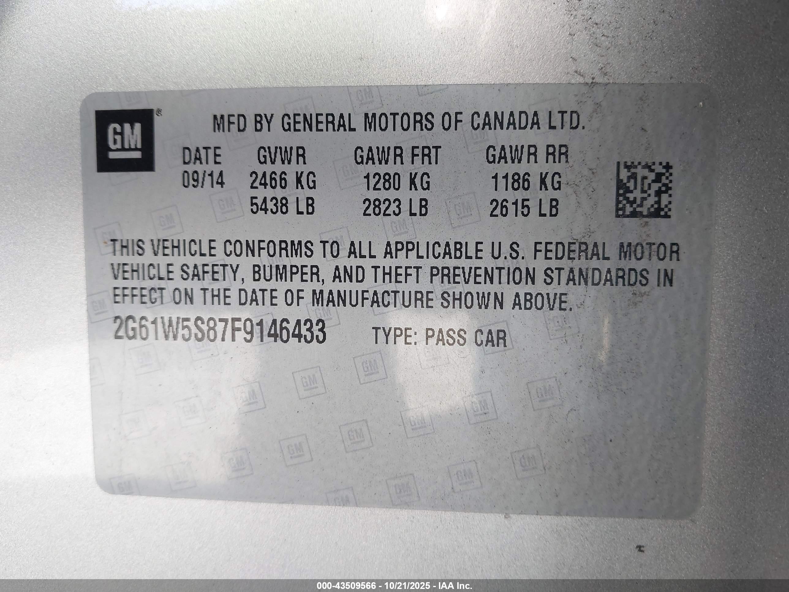 CADILLAC XTS image 9