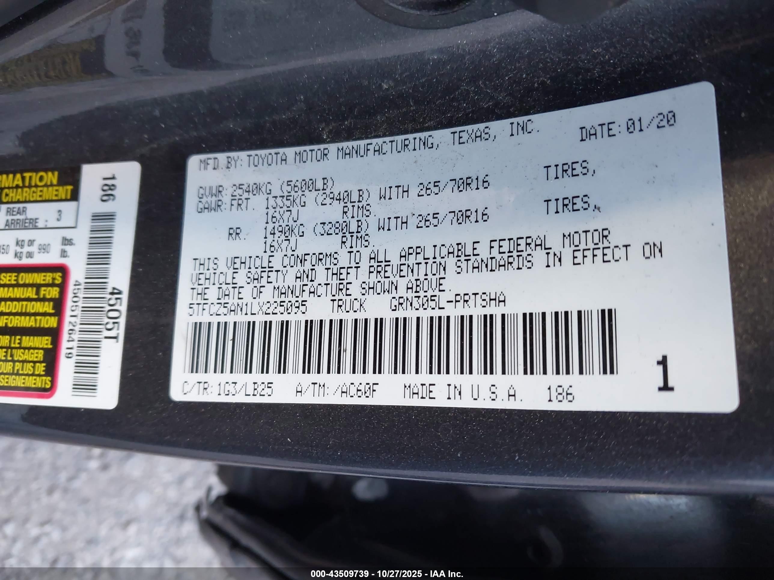 TOYOTA TACOMA image 9