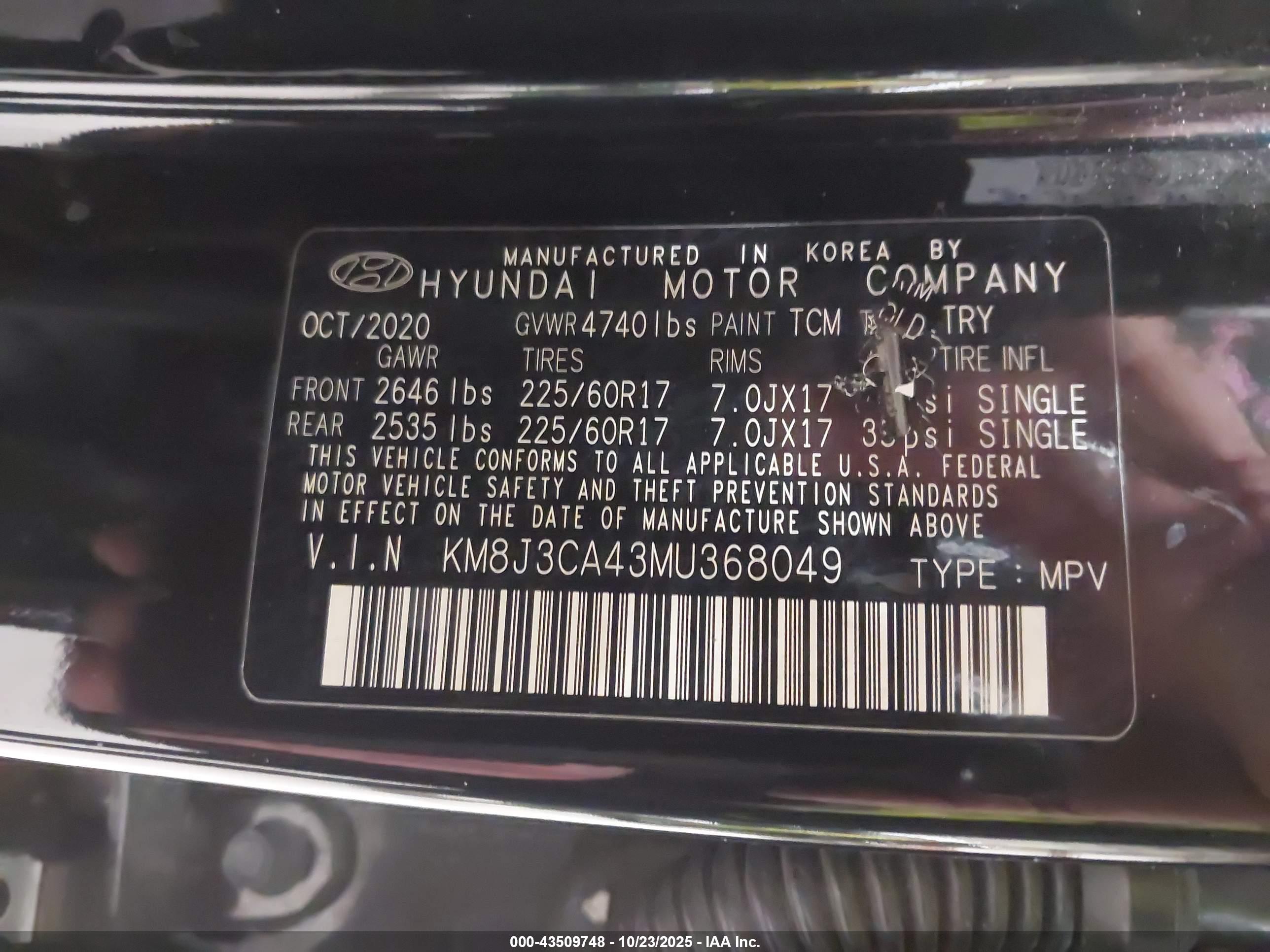 HYUNDAI TUCSON image 9