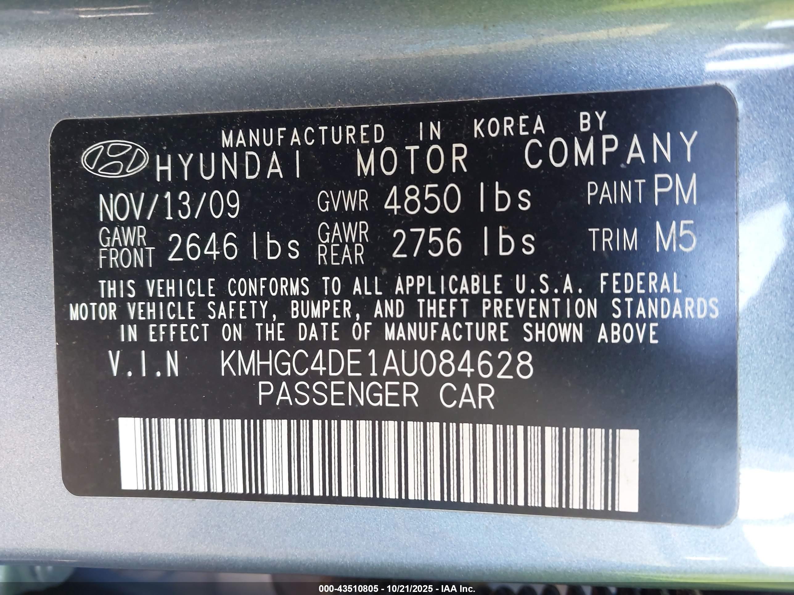 HYUNDAI GENESIS image 9