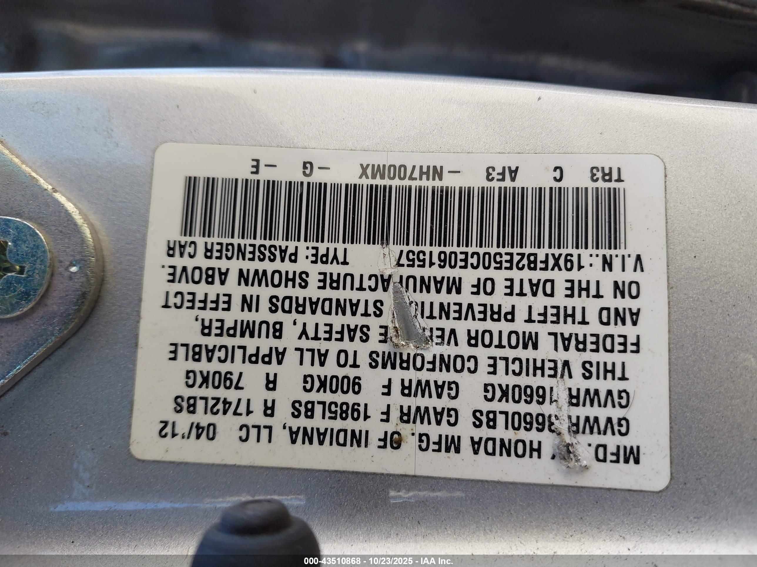 HONDA CIVIC image 9