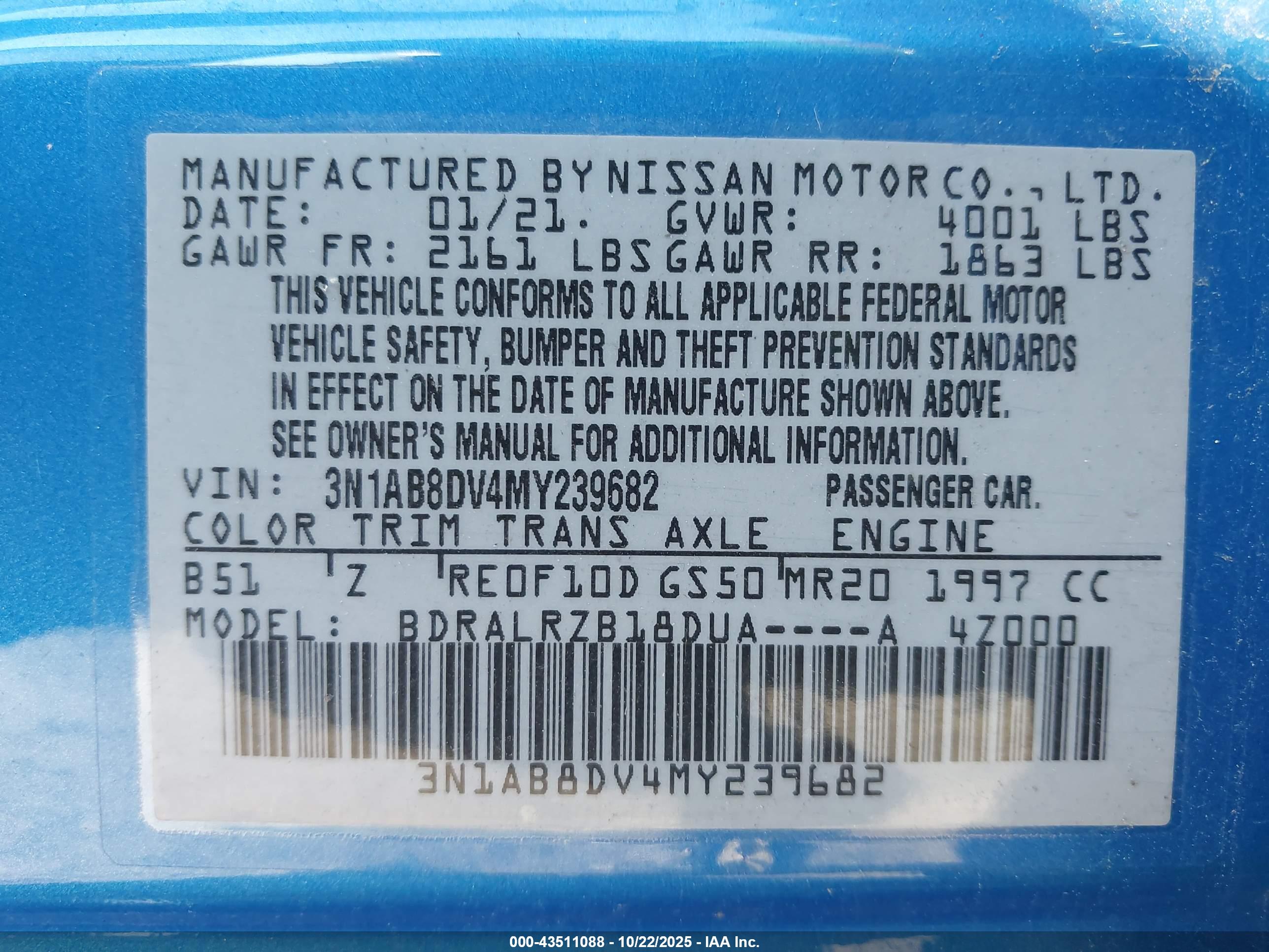 NISSAN SENTRA image 9