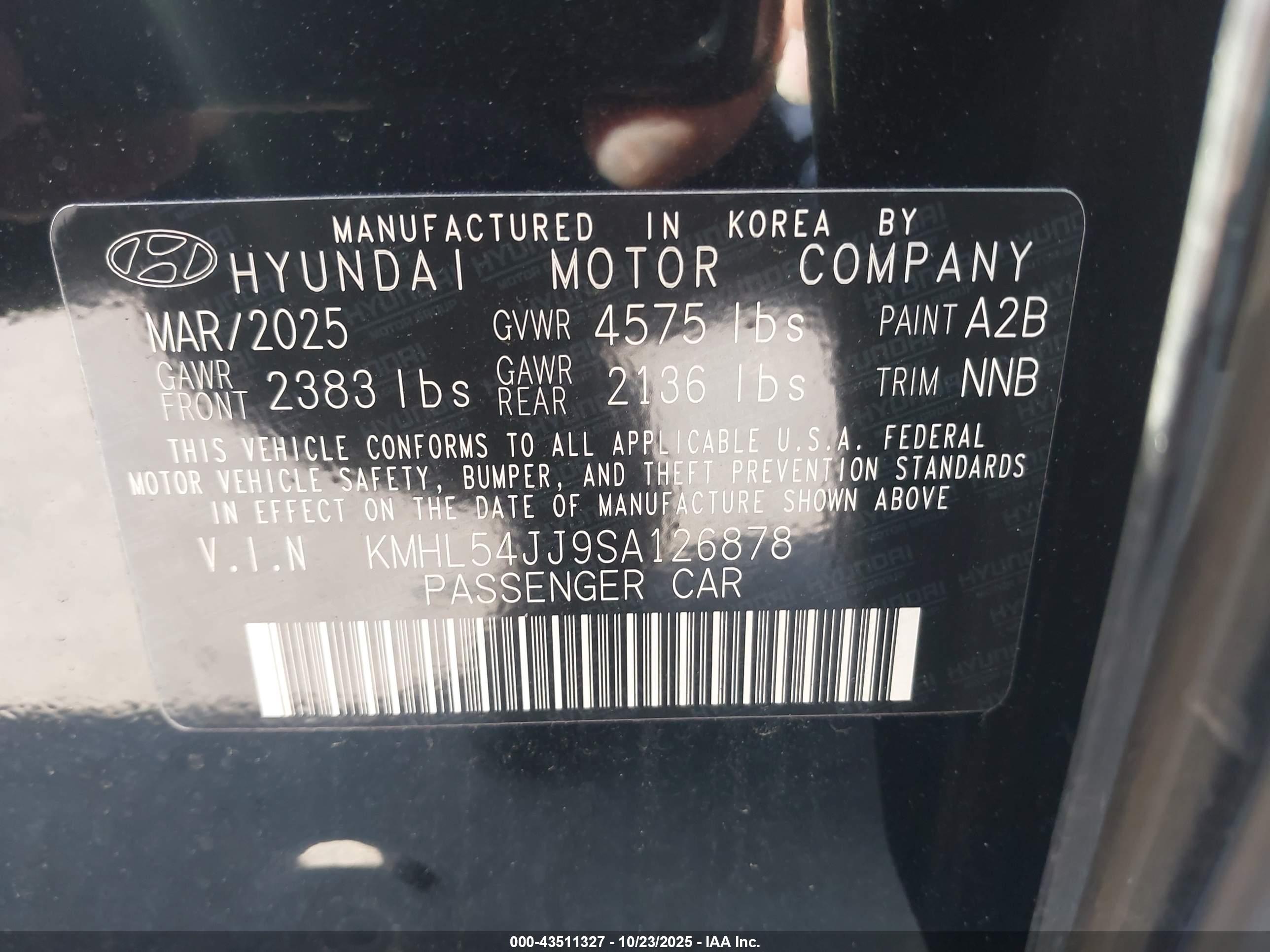 HYUNDAI SONATA image 9