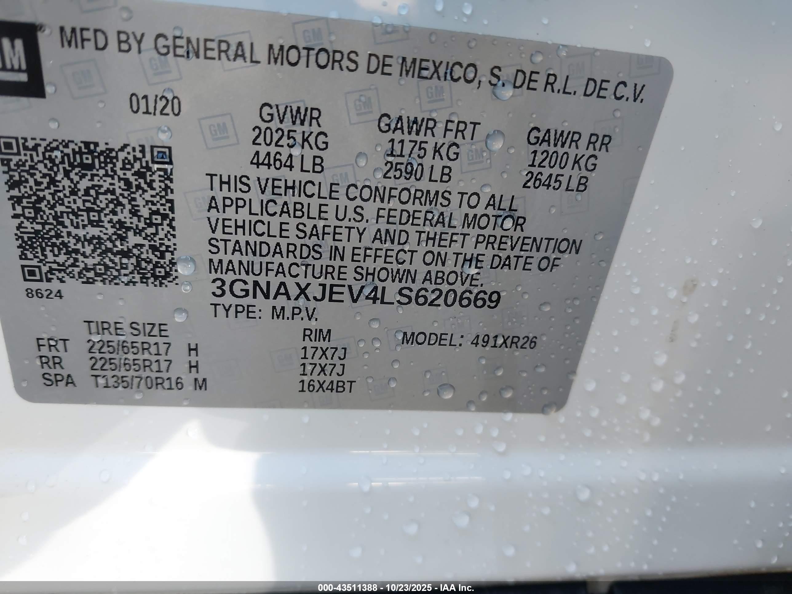 CHEVROLET EQUINOX image 9
