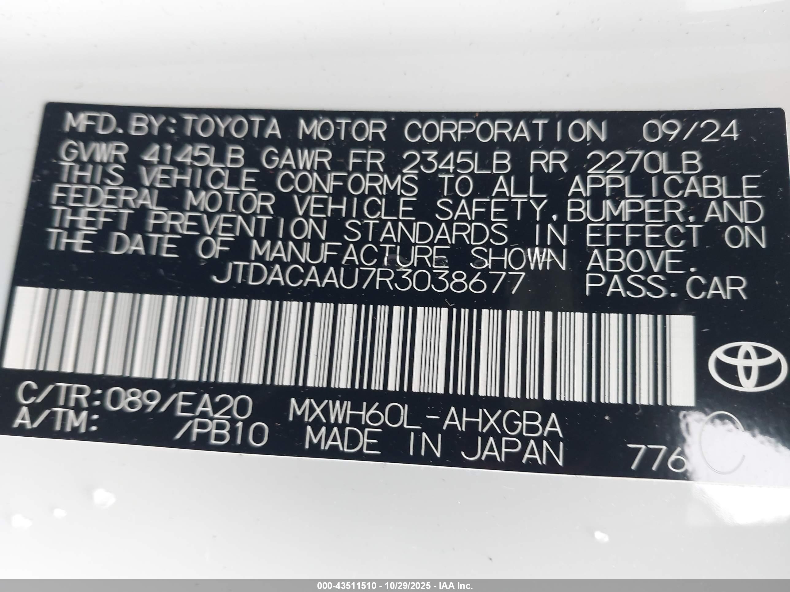 TOYOTA PRIUS image 9