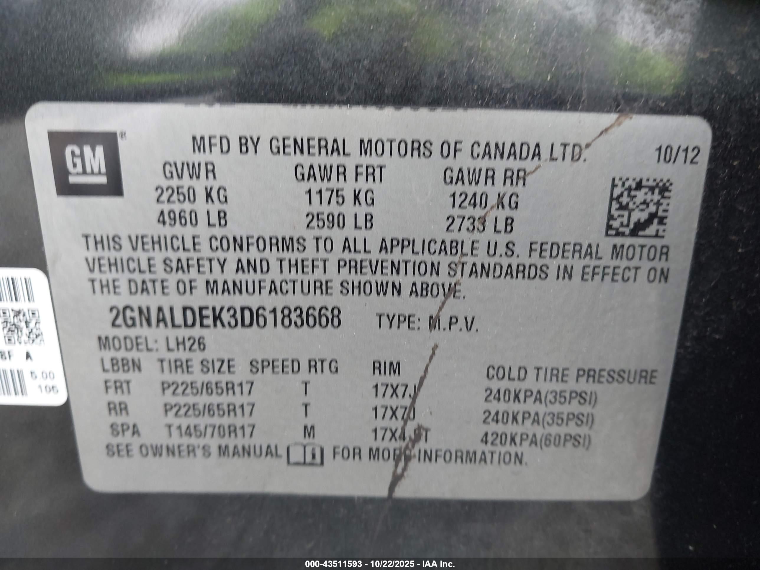 CHEVROLET EQUINOX image 9