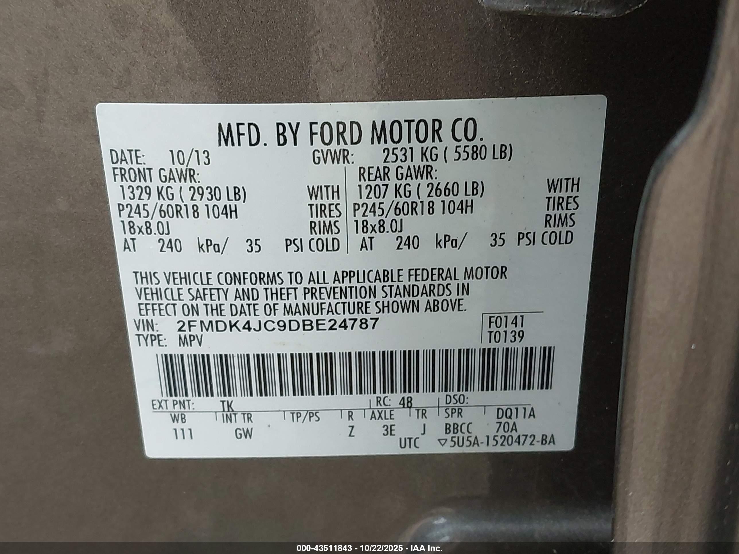 FORD EDGE image 9