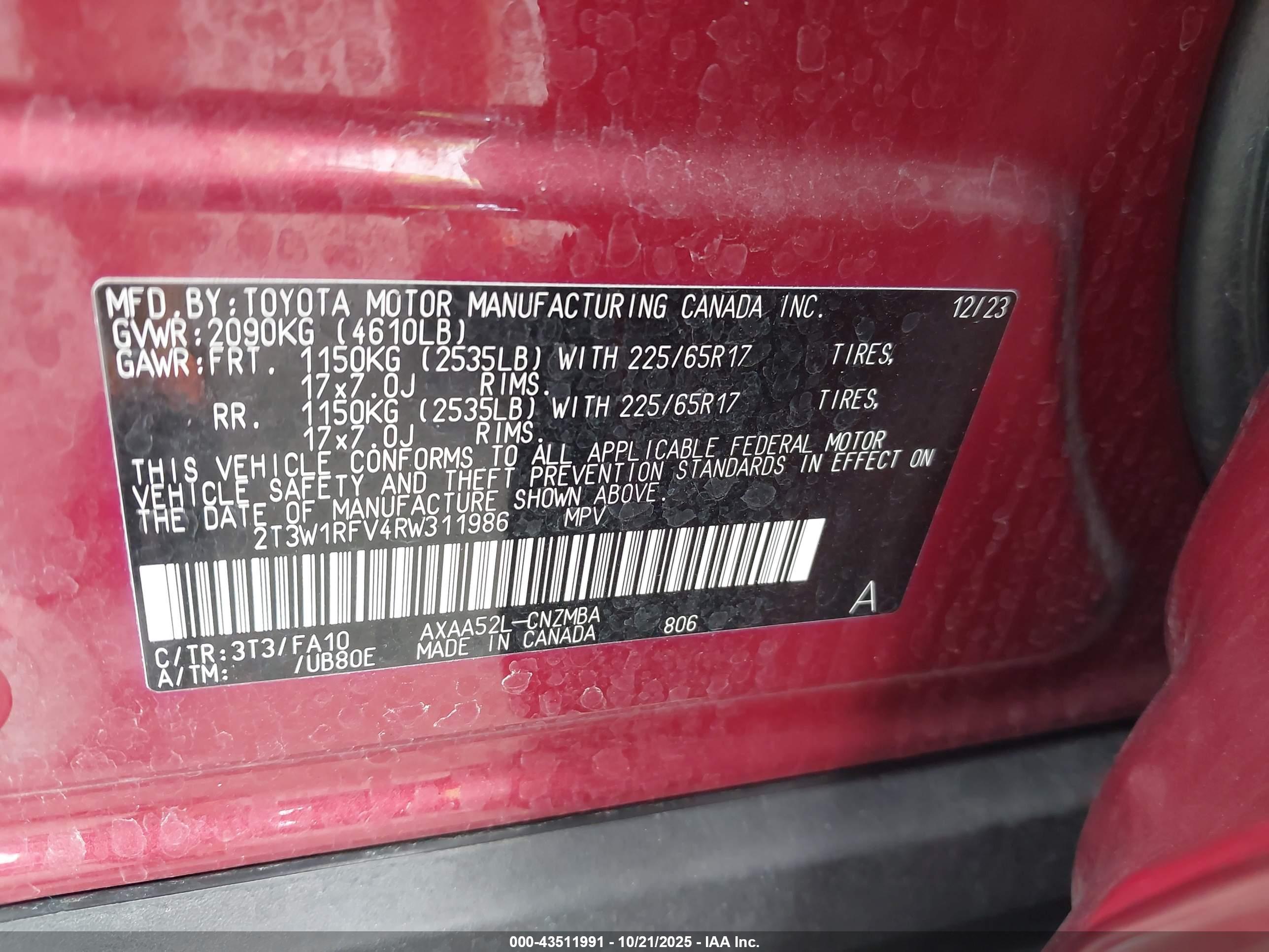 TOYOTA RAV4 image 9