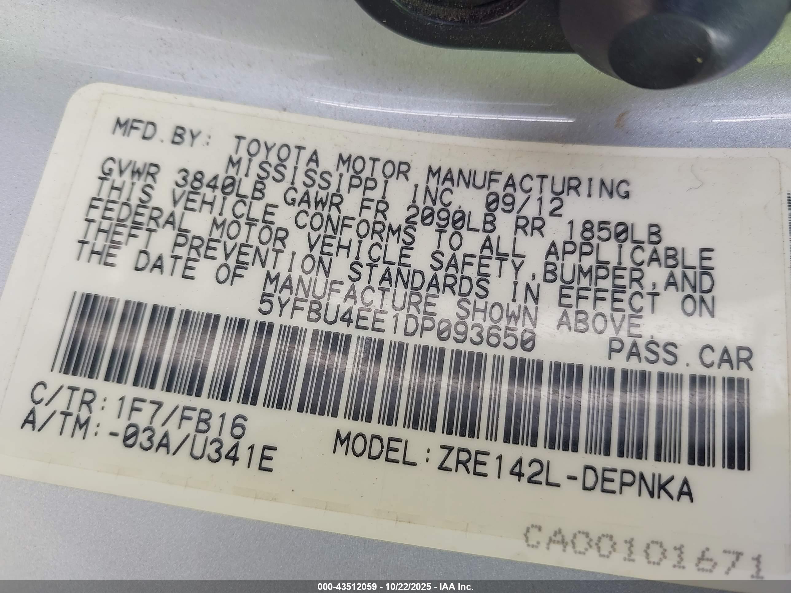TOYOTA COROLLA image 9