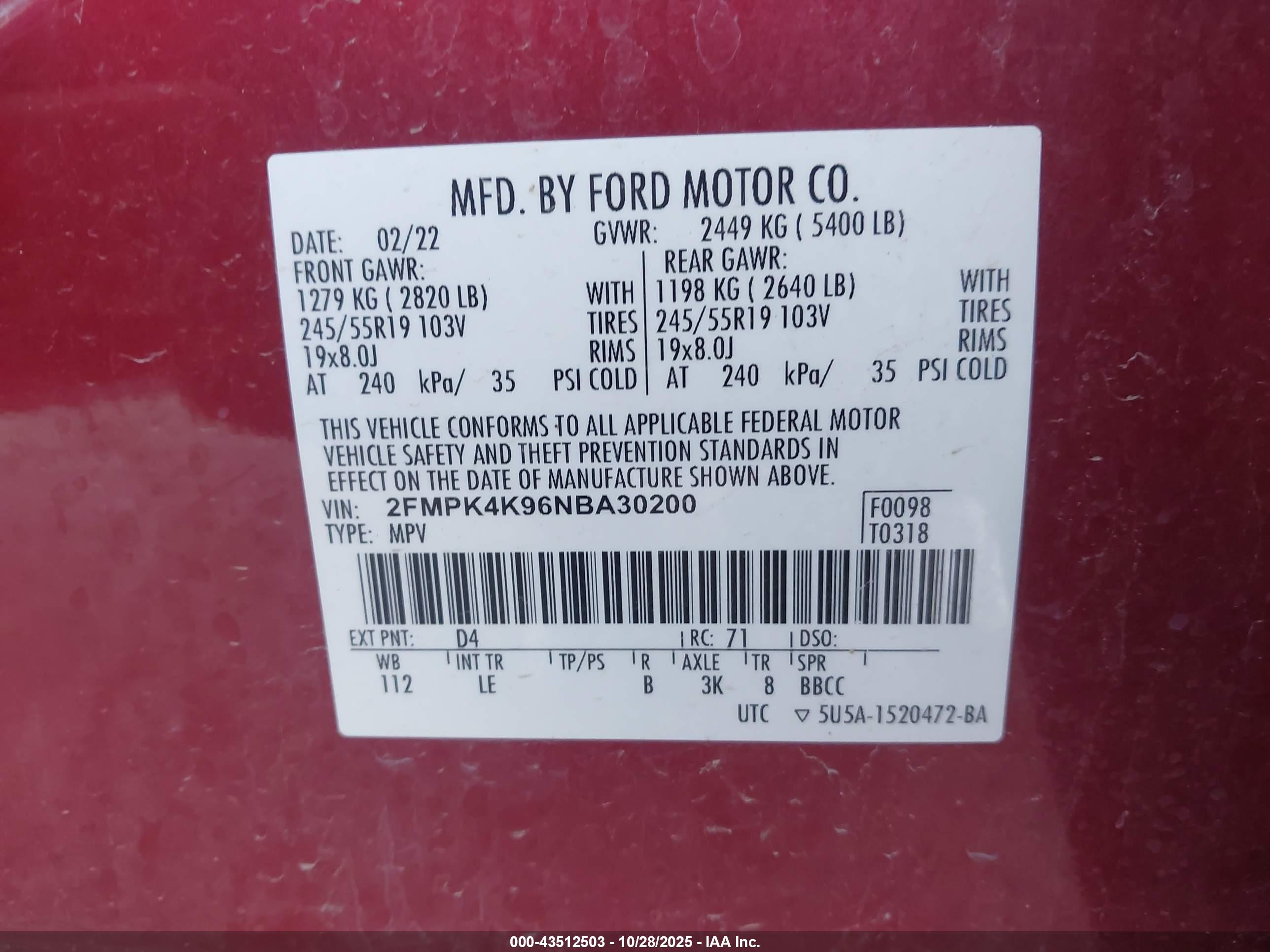 FORD EDGE image 9