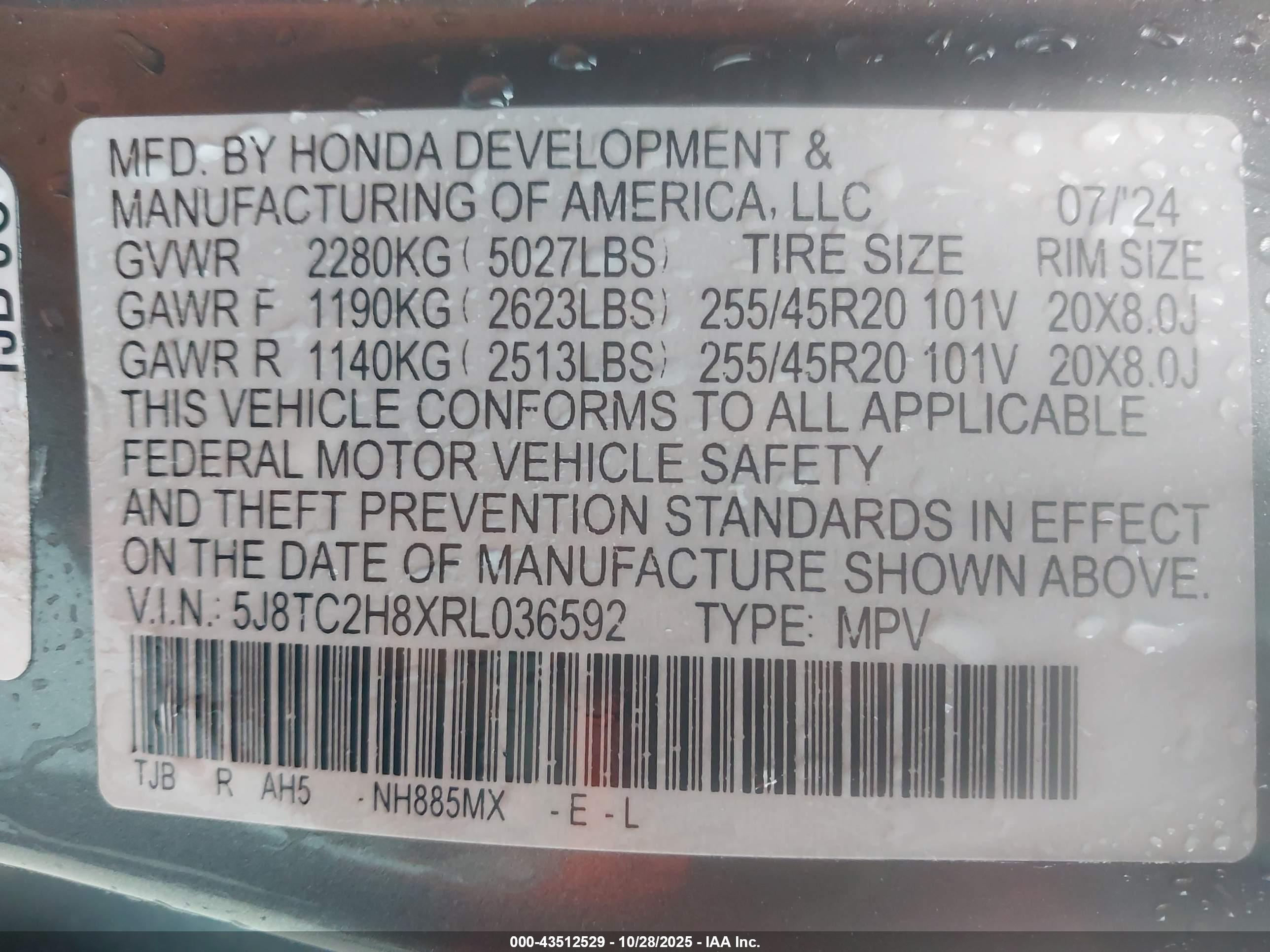 ACURA RDX image 9