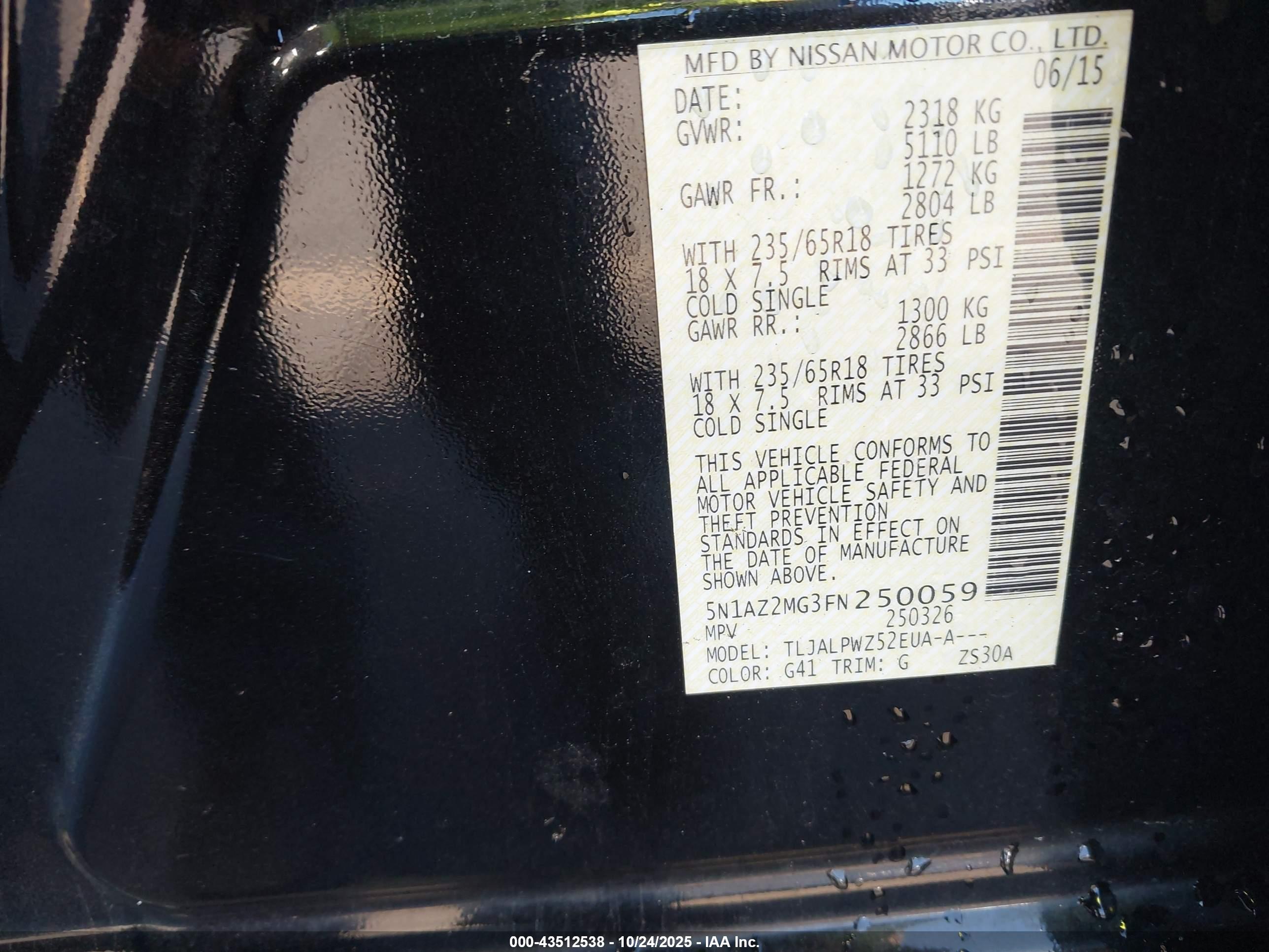 NISSAN MURANO image 9