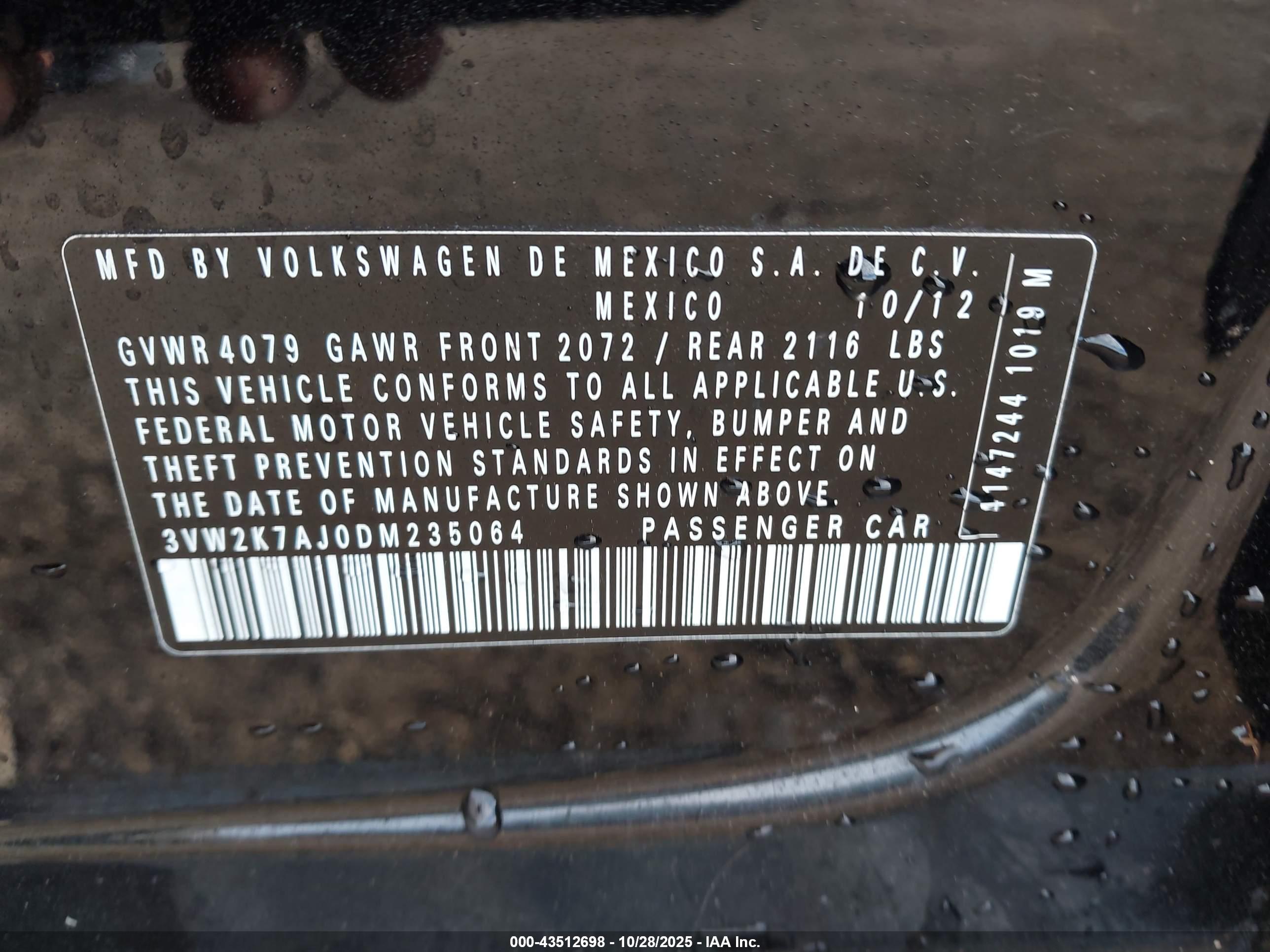 VOLKSWAGEN JETTA image 9