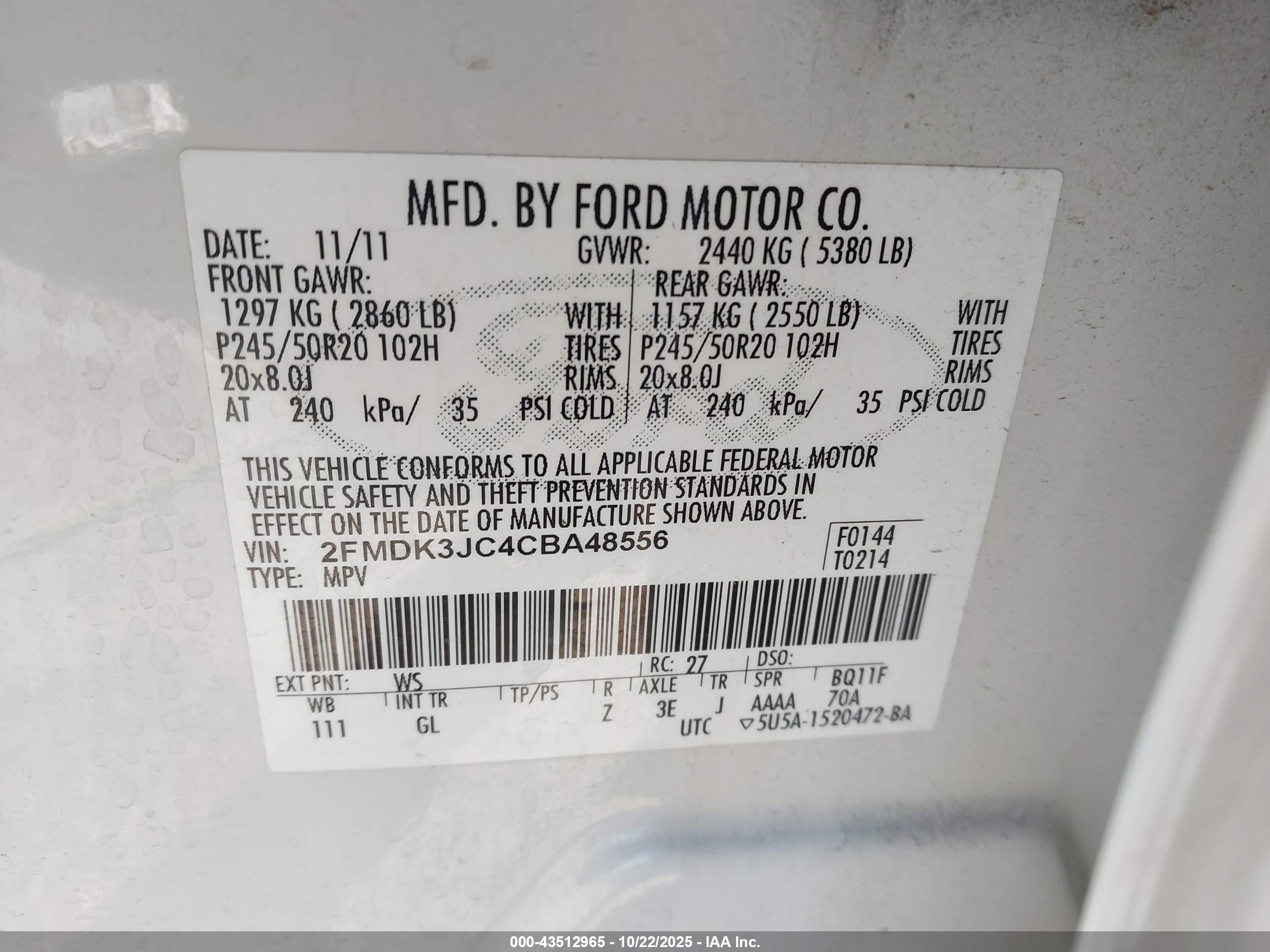 FORD EDGE image 9