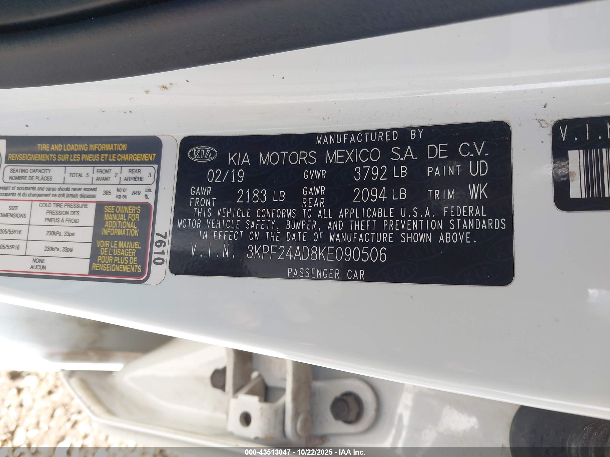 KIA FORTE image 9