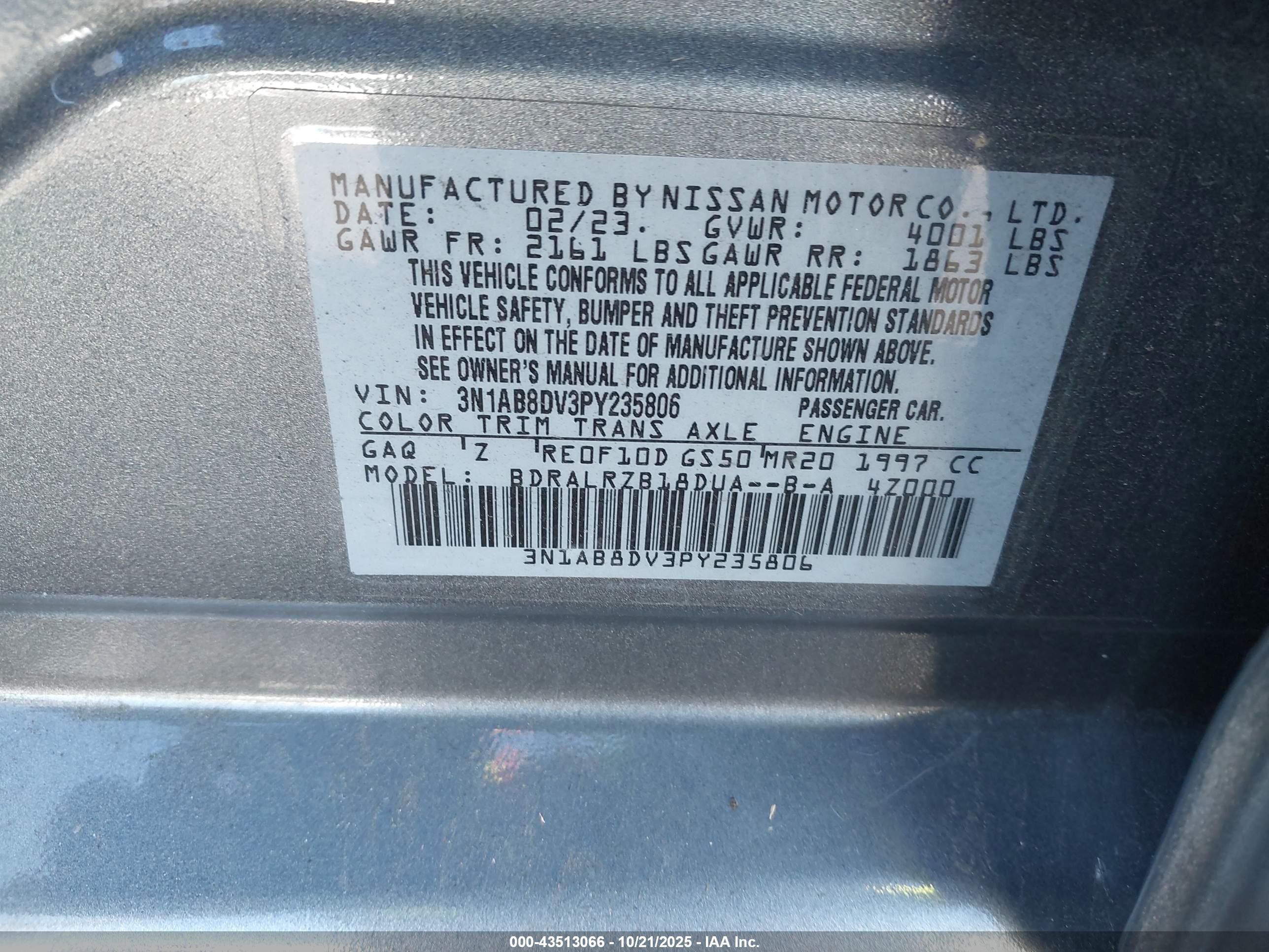NISSAN SENTRA image 9