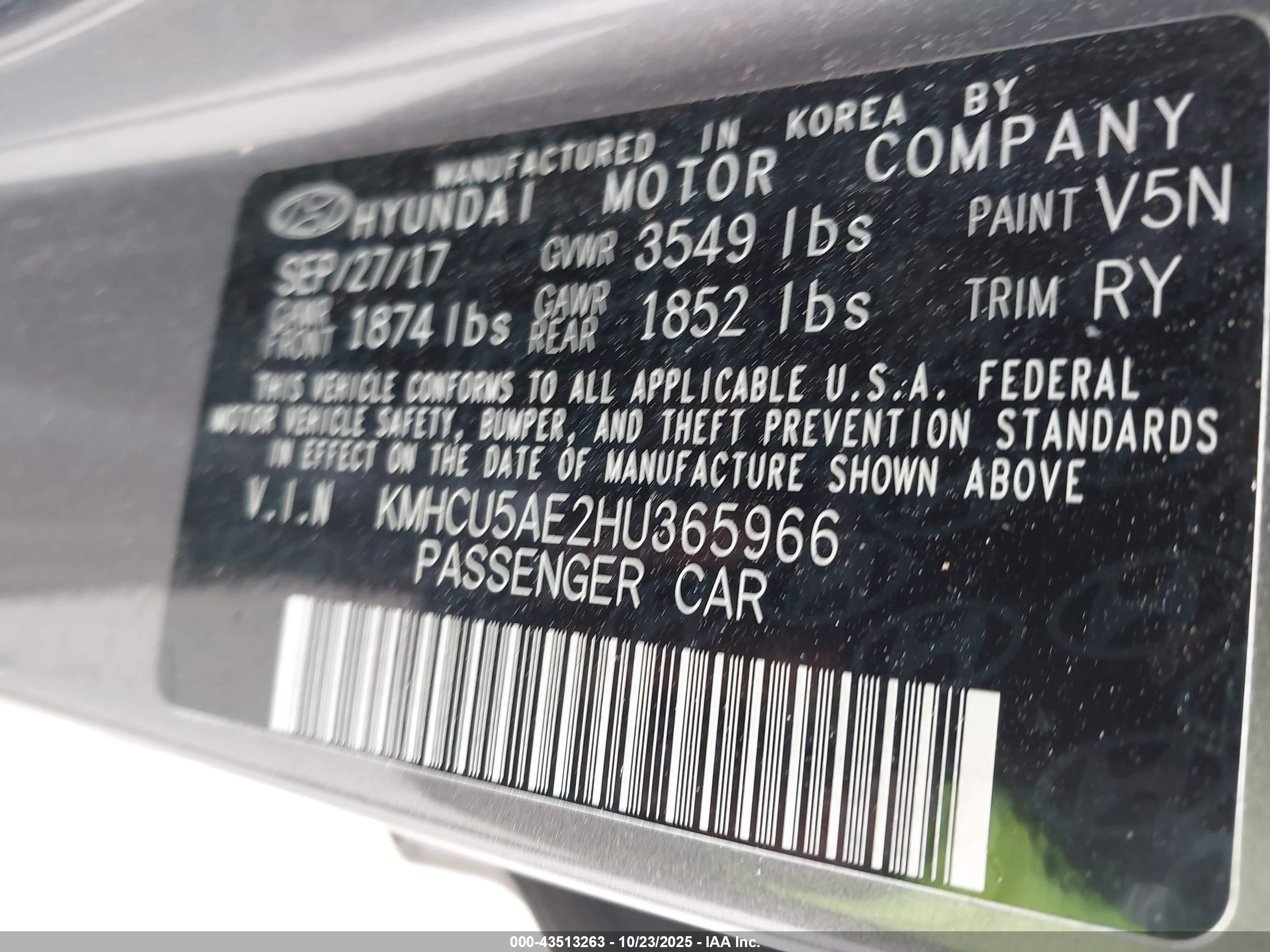 HYUNDAI ACCENT image 9