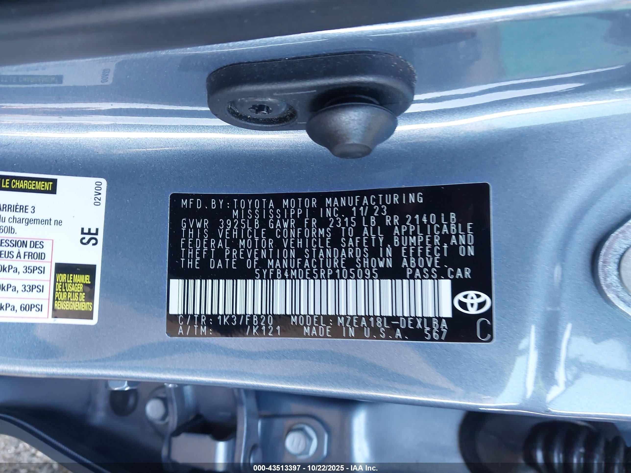 TOYOTA COROLLA image 9