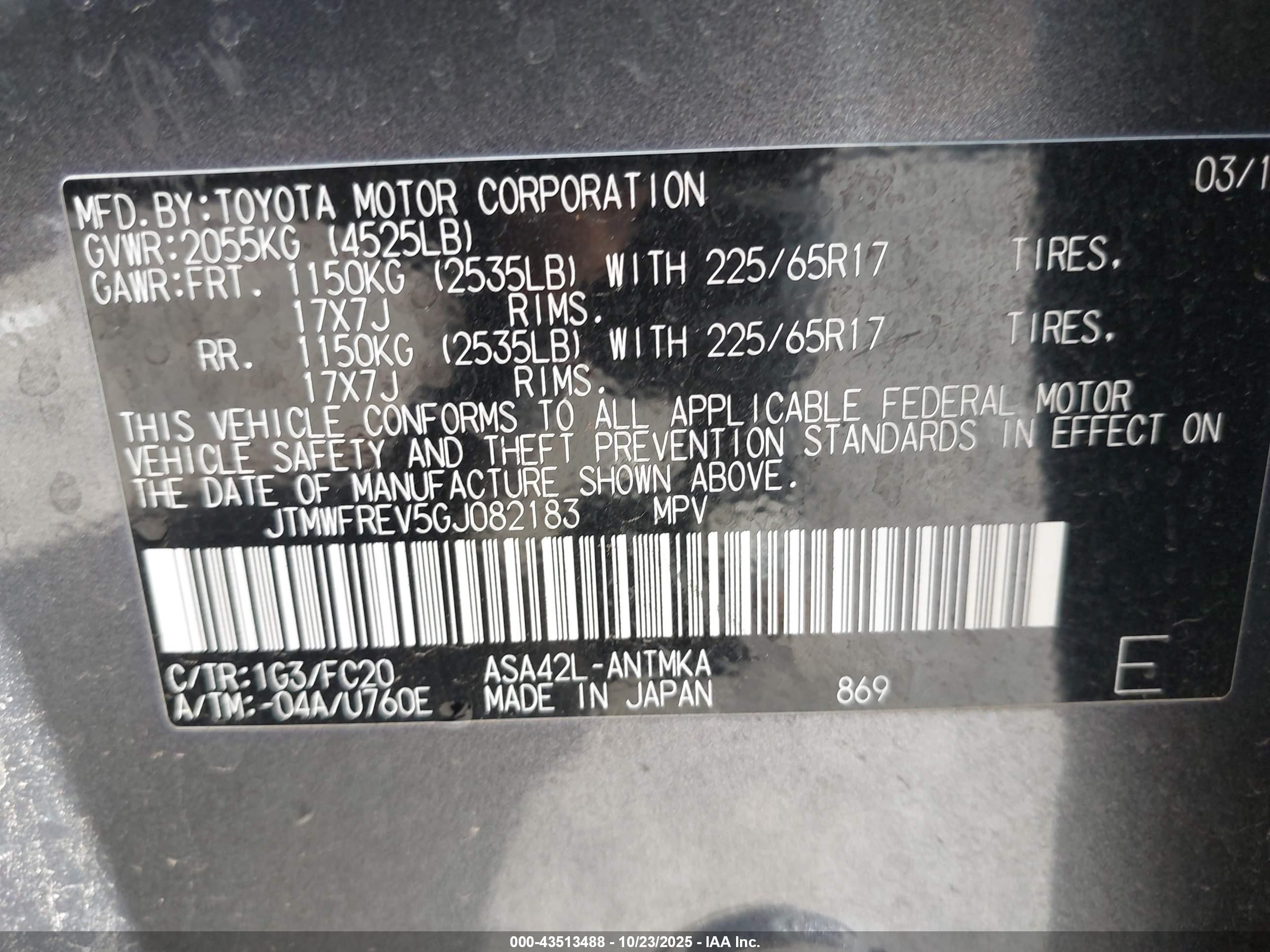 TOYOTA RAV4 image 9