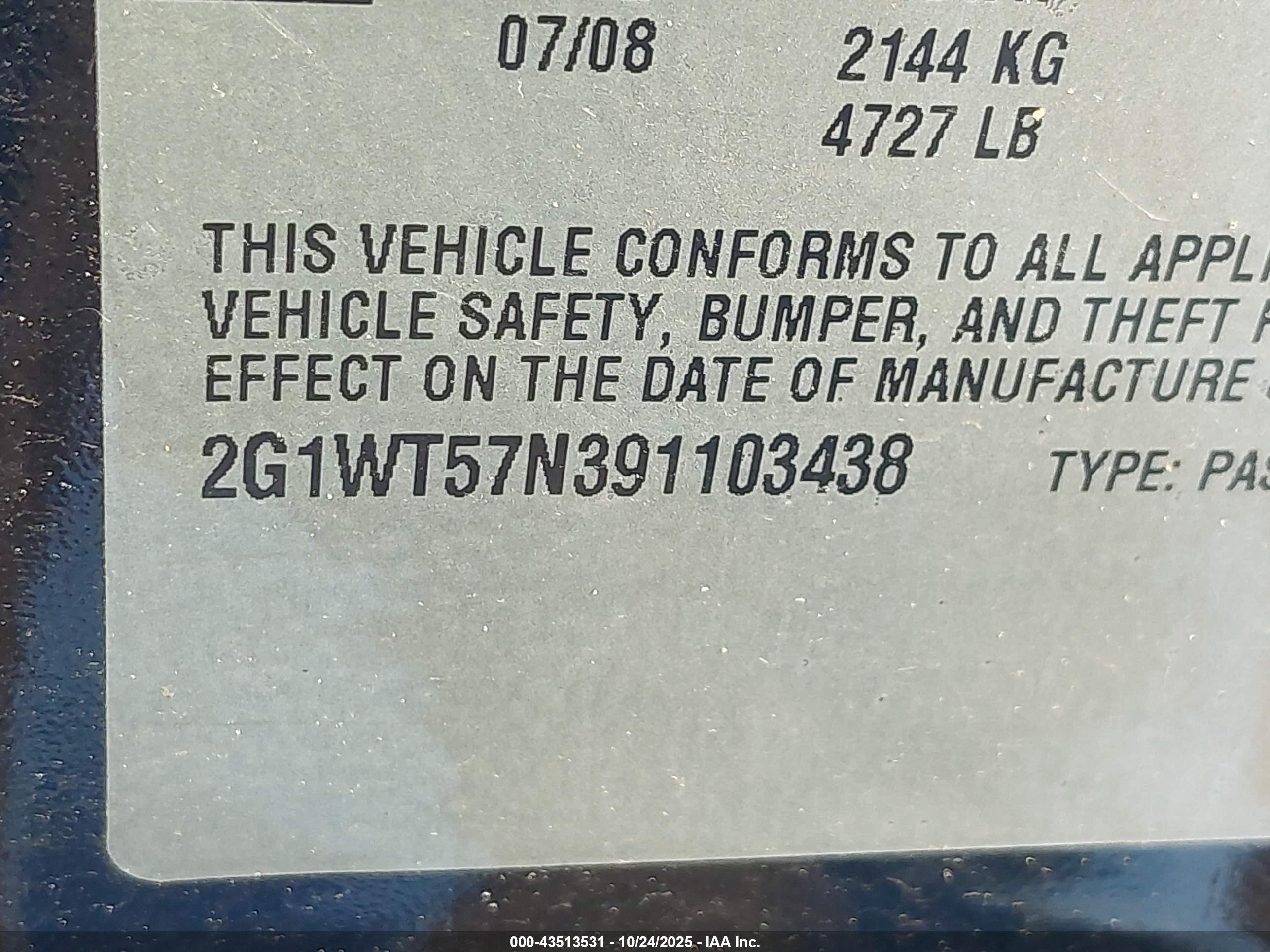 CHEVROLET IMPALA image 9