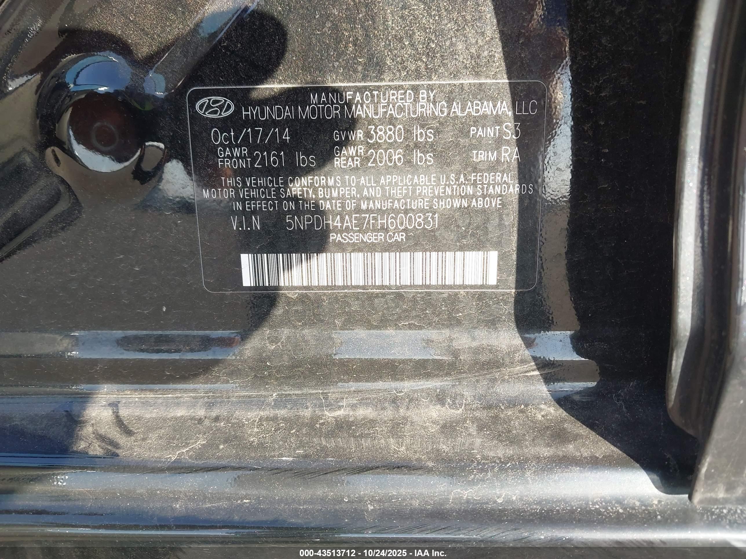 HYUNDAI ELANTRA image 9