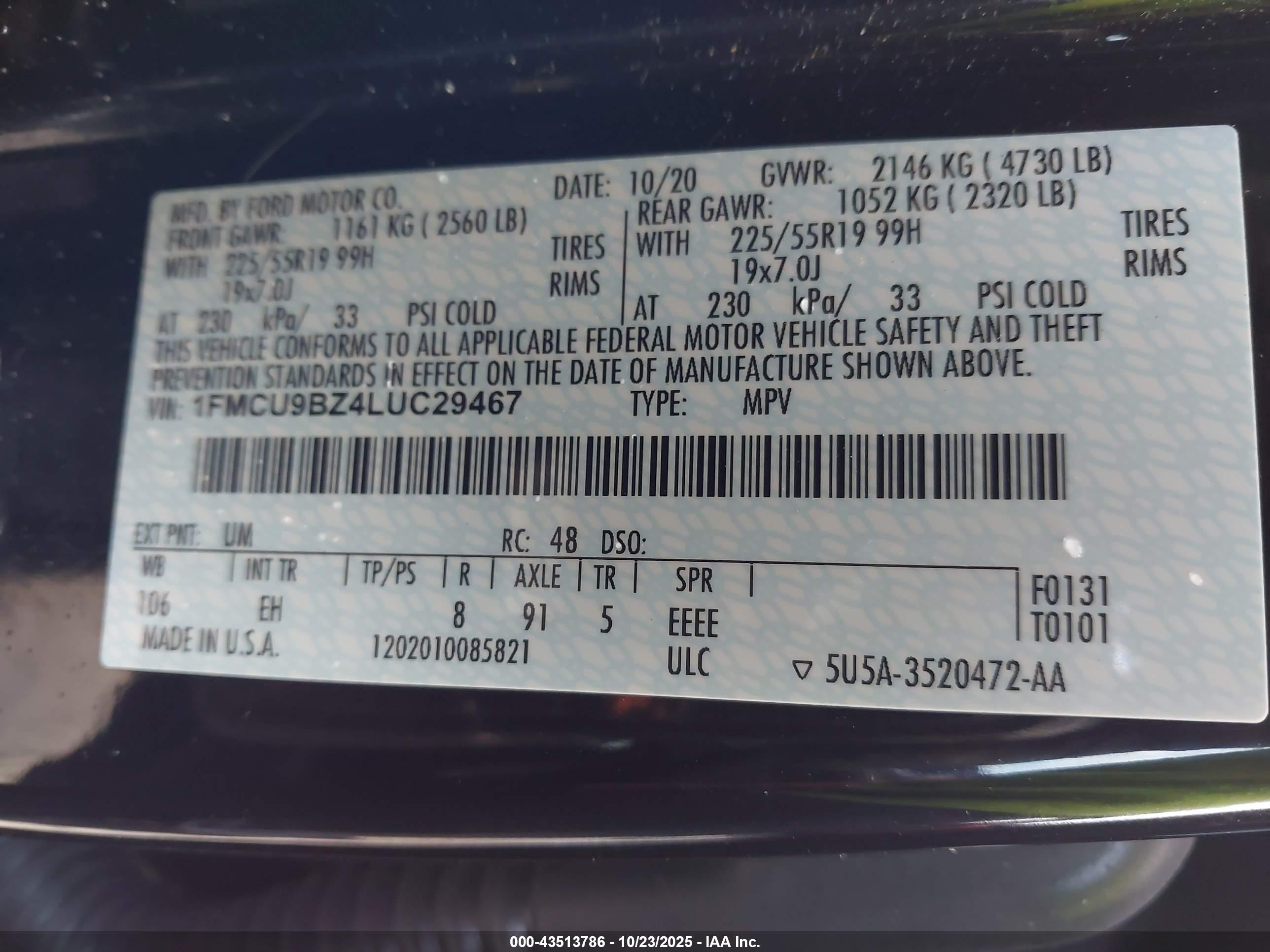 FORD ESCAPE image 9
