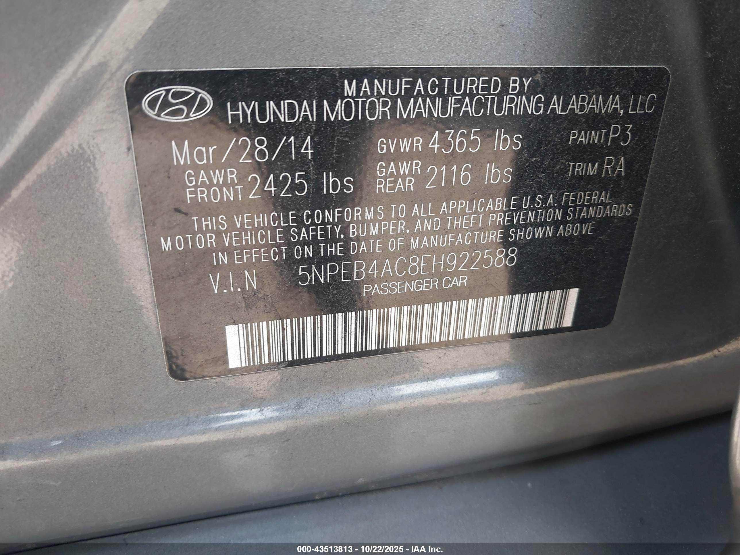HYUNDAI SONATA image 9